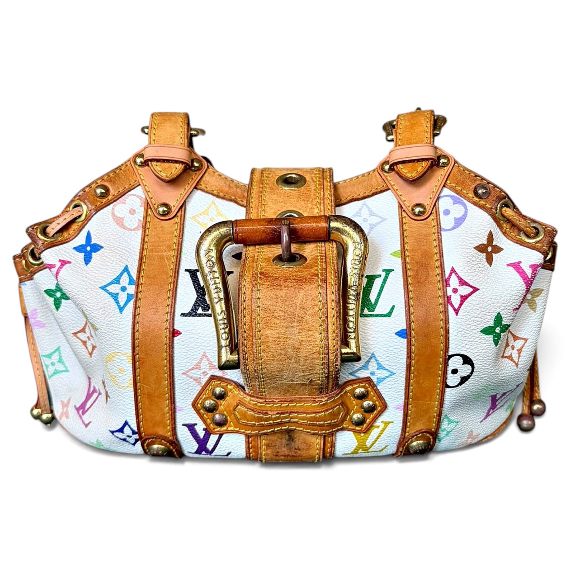 Theda leather handbag