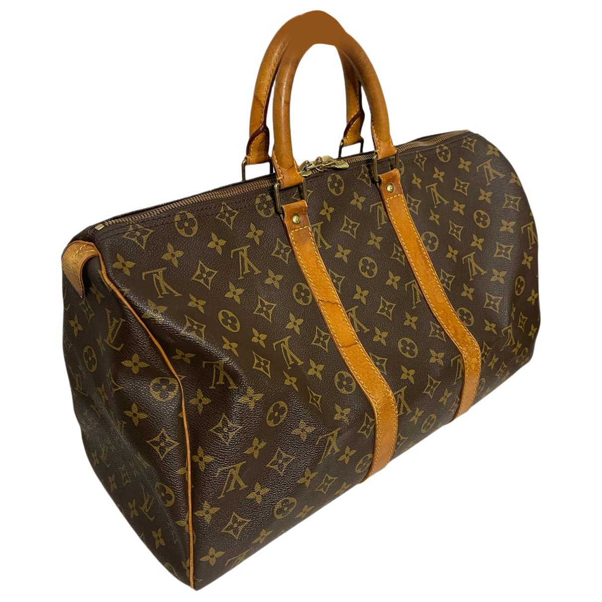 Keepall leather 48h bag