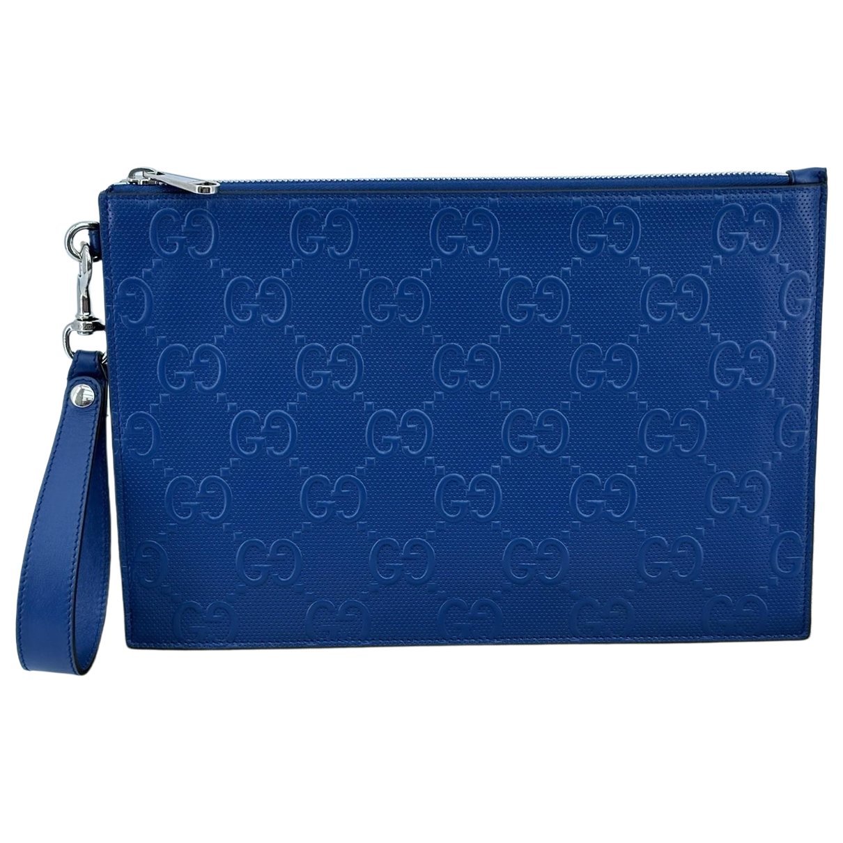 Leather travel bag
