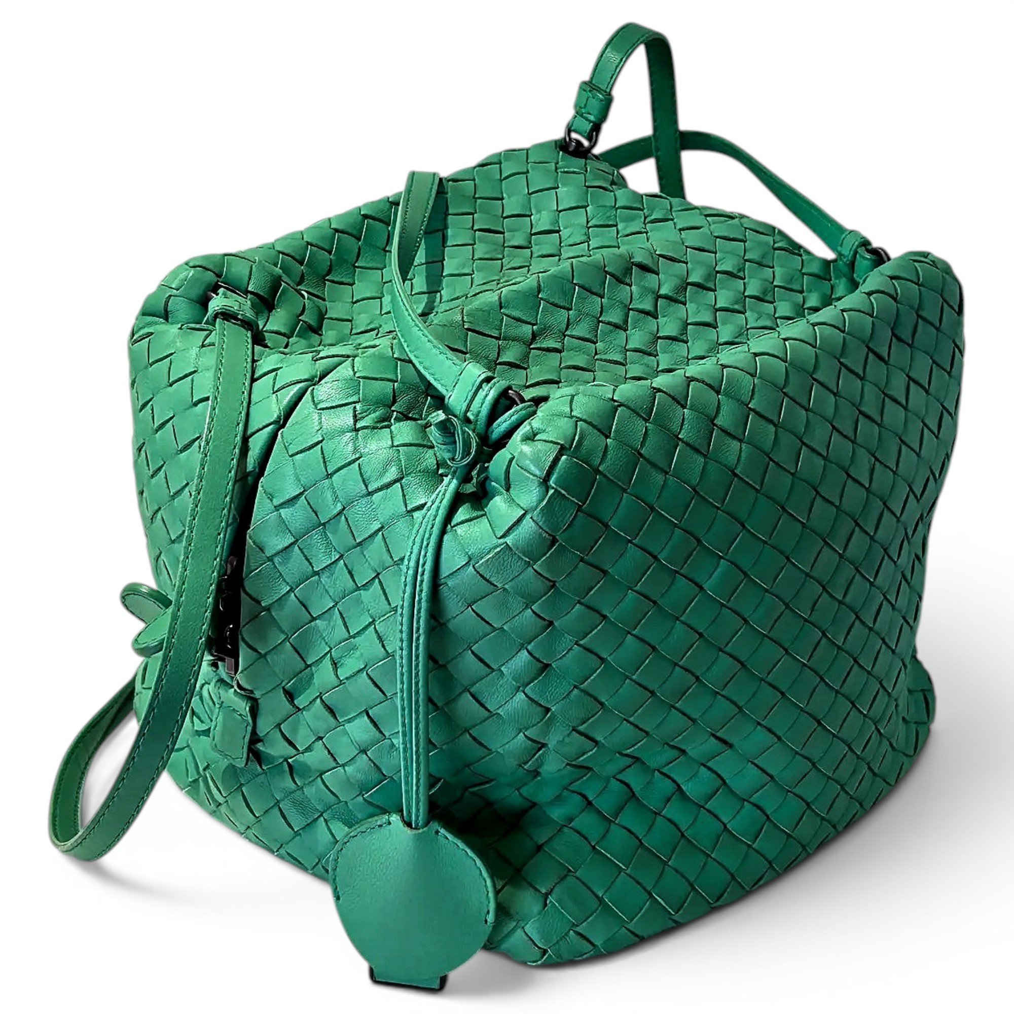 Leather handbag