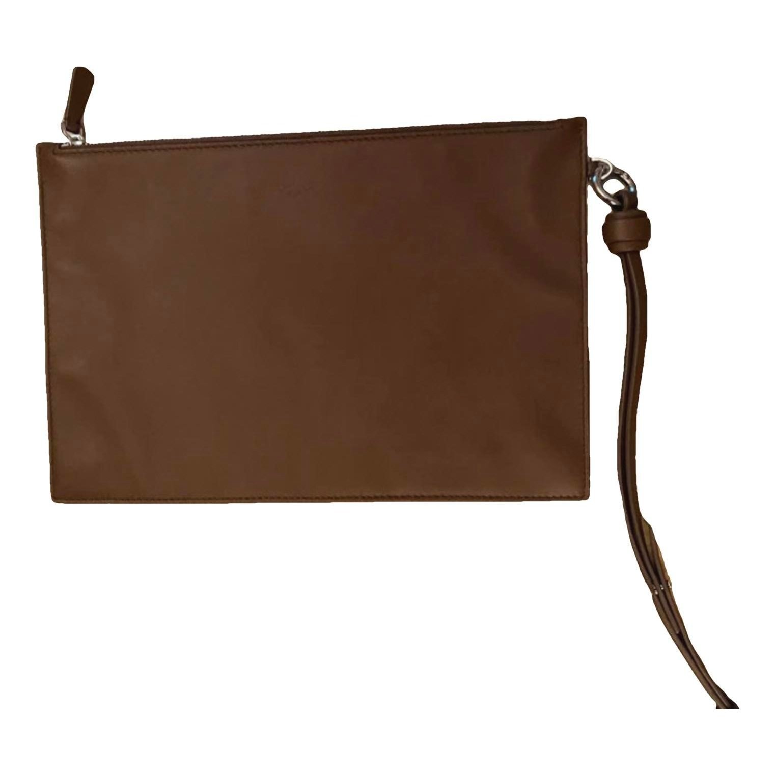 Loro Piana Leather clutch bag