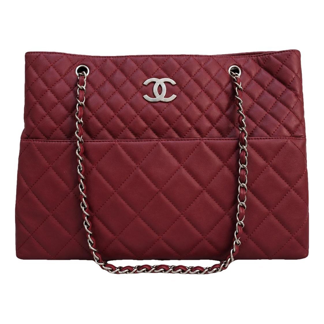 Leather tote