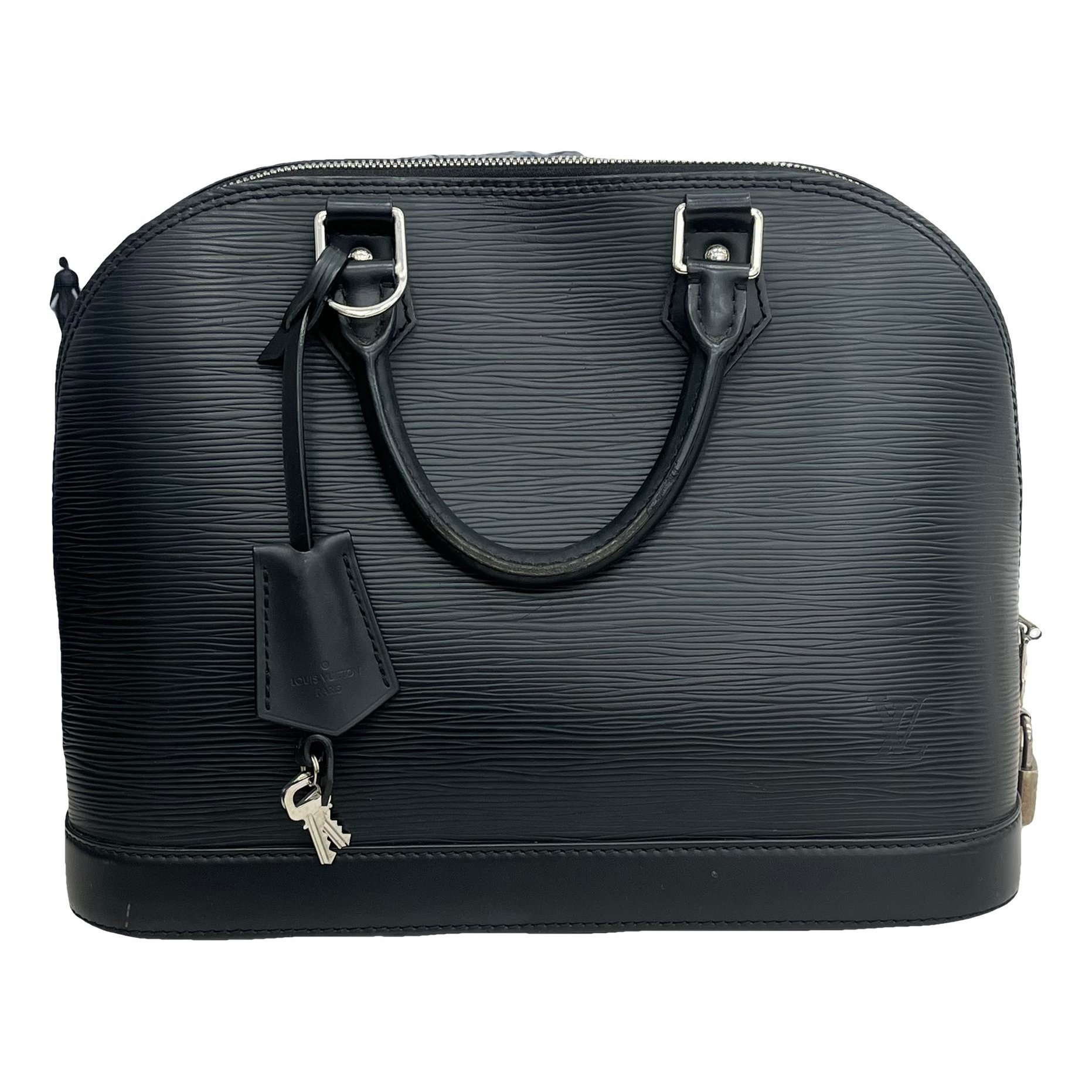 Alma leather handbag