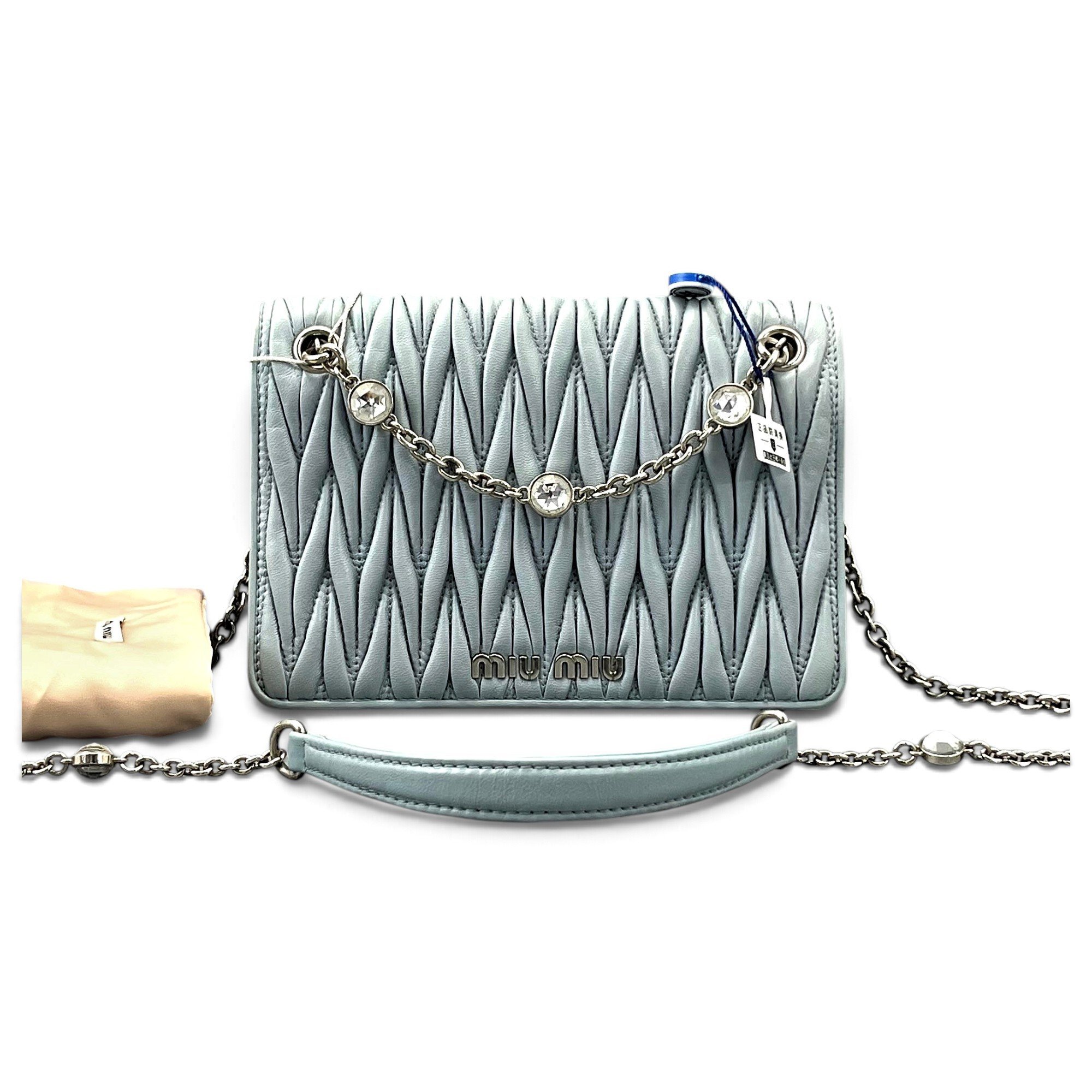Leather crossbody bag