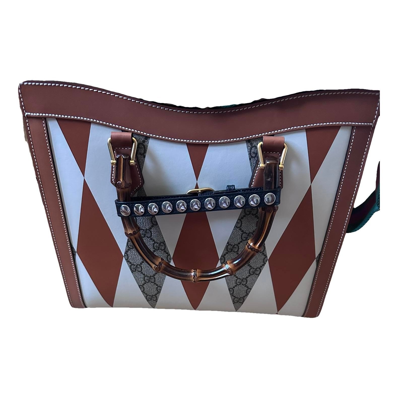 Diana Bamboo leather tote