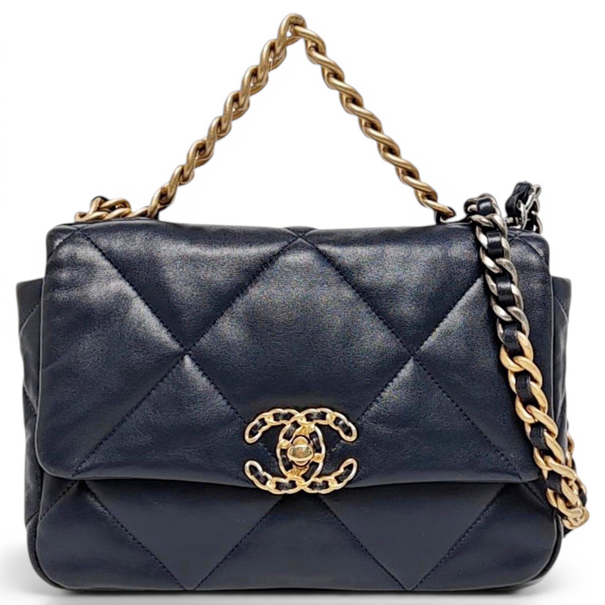 Chanel 19 leather handbag