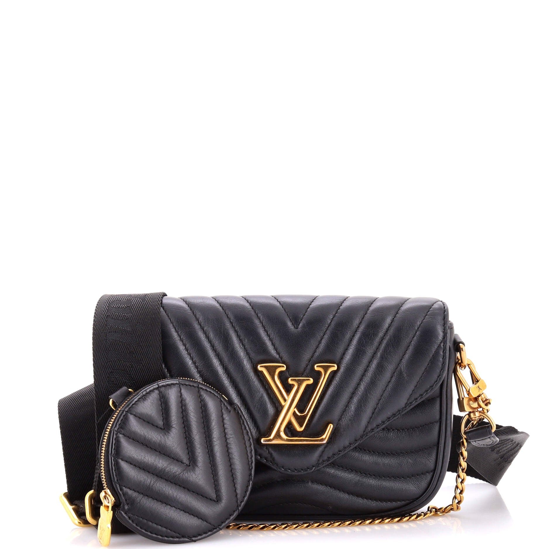 New Wave Multi Pochette Quilted Leather