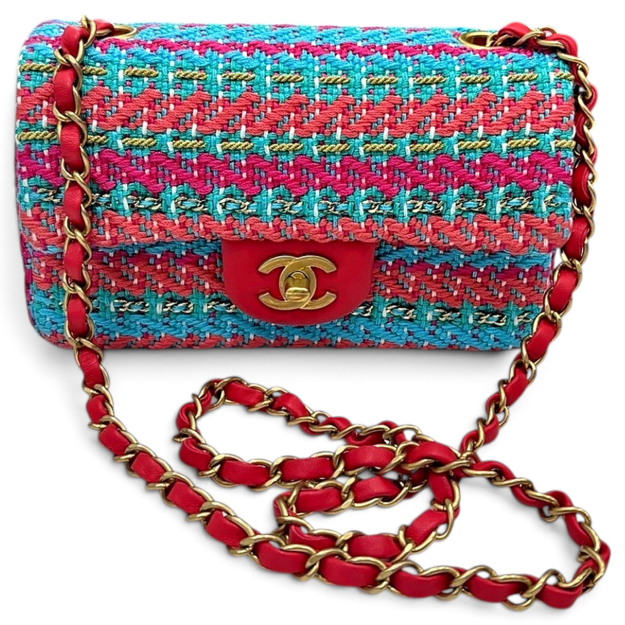 Chanel Timeless/Classique tweed handbag