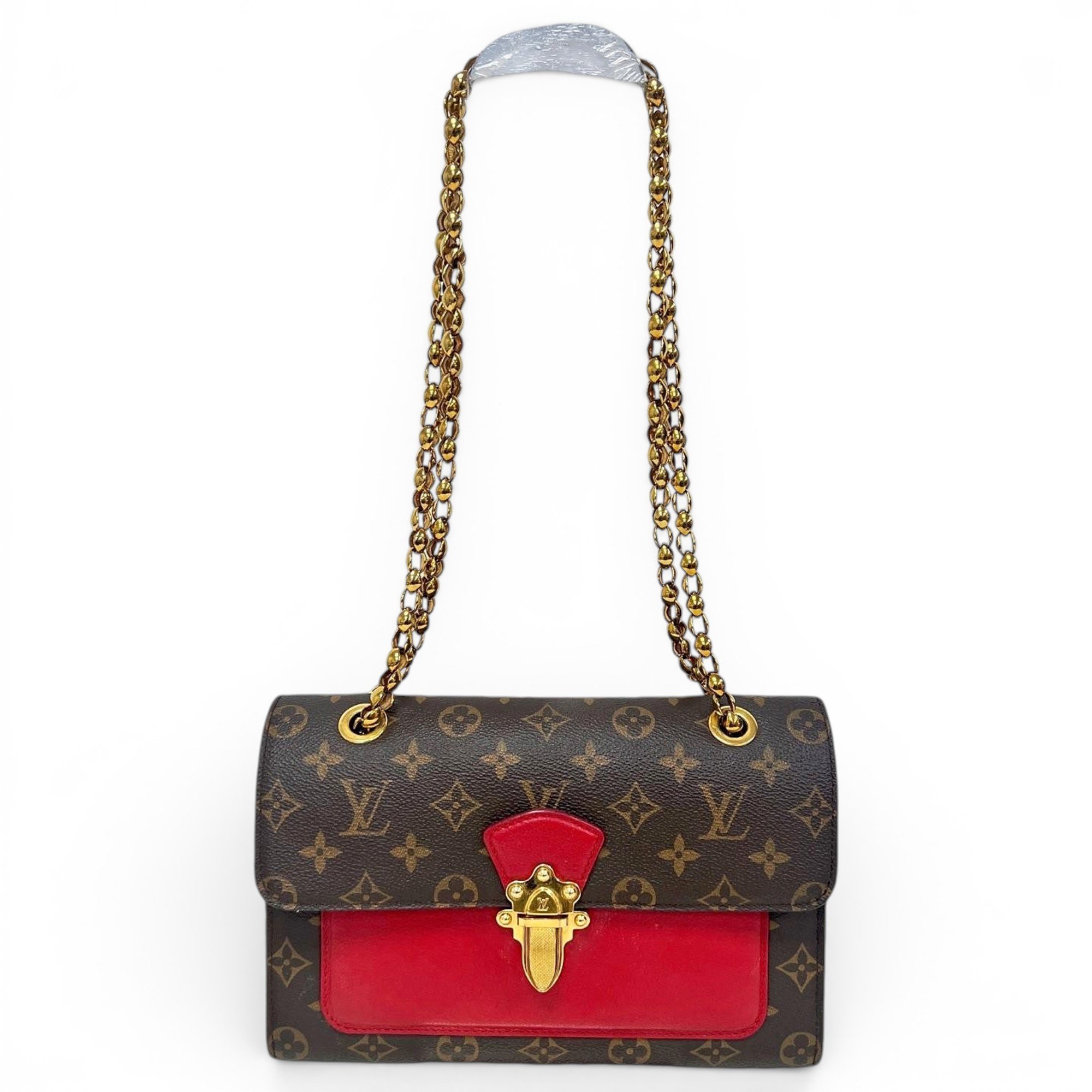 Victoire leather handbag