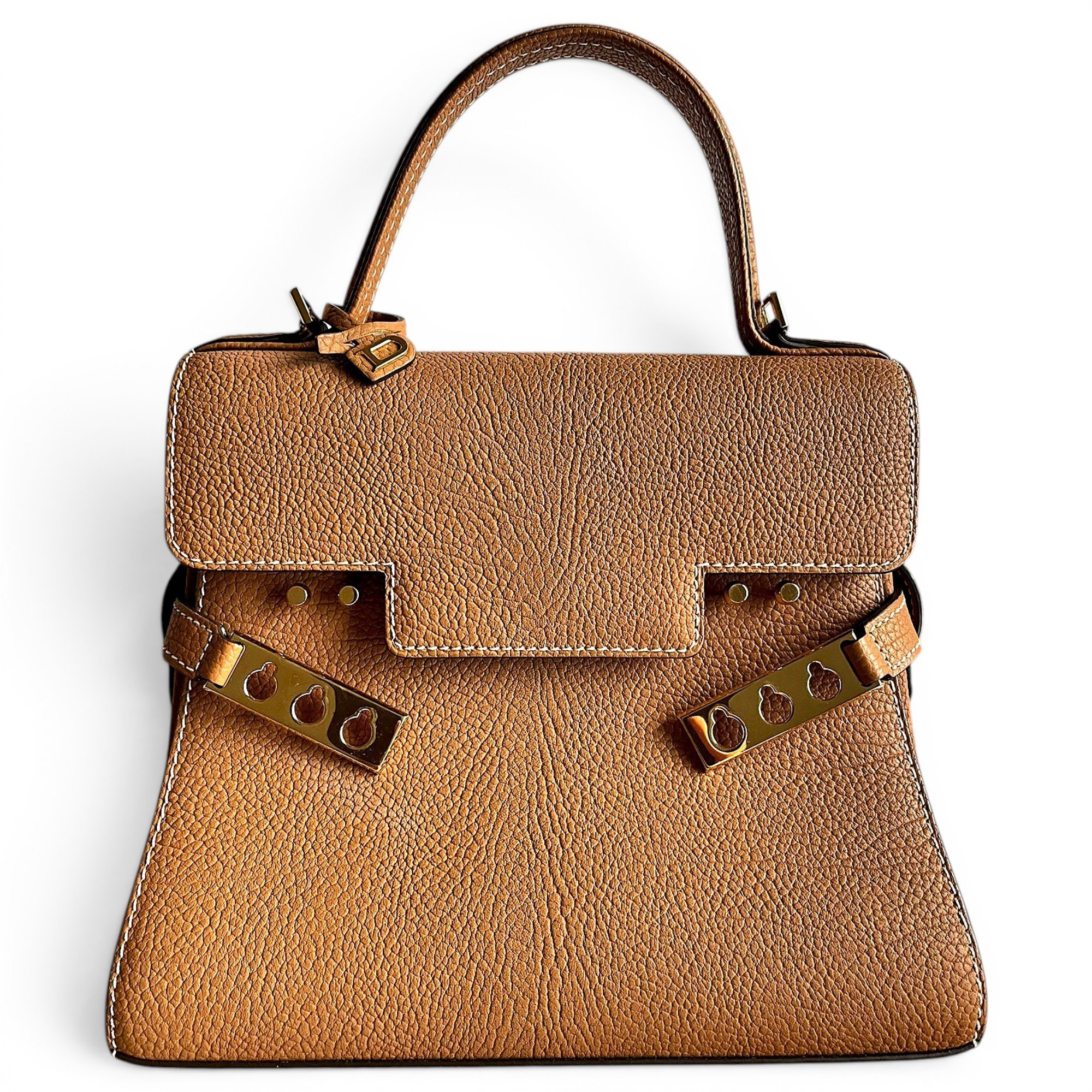 Tempête leather handbag