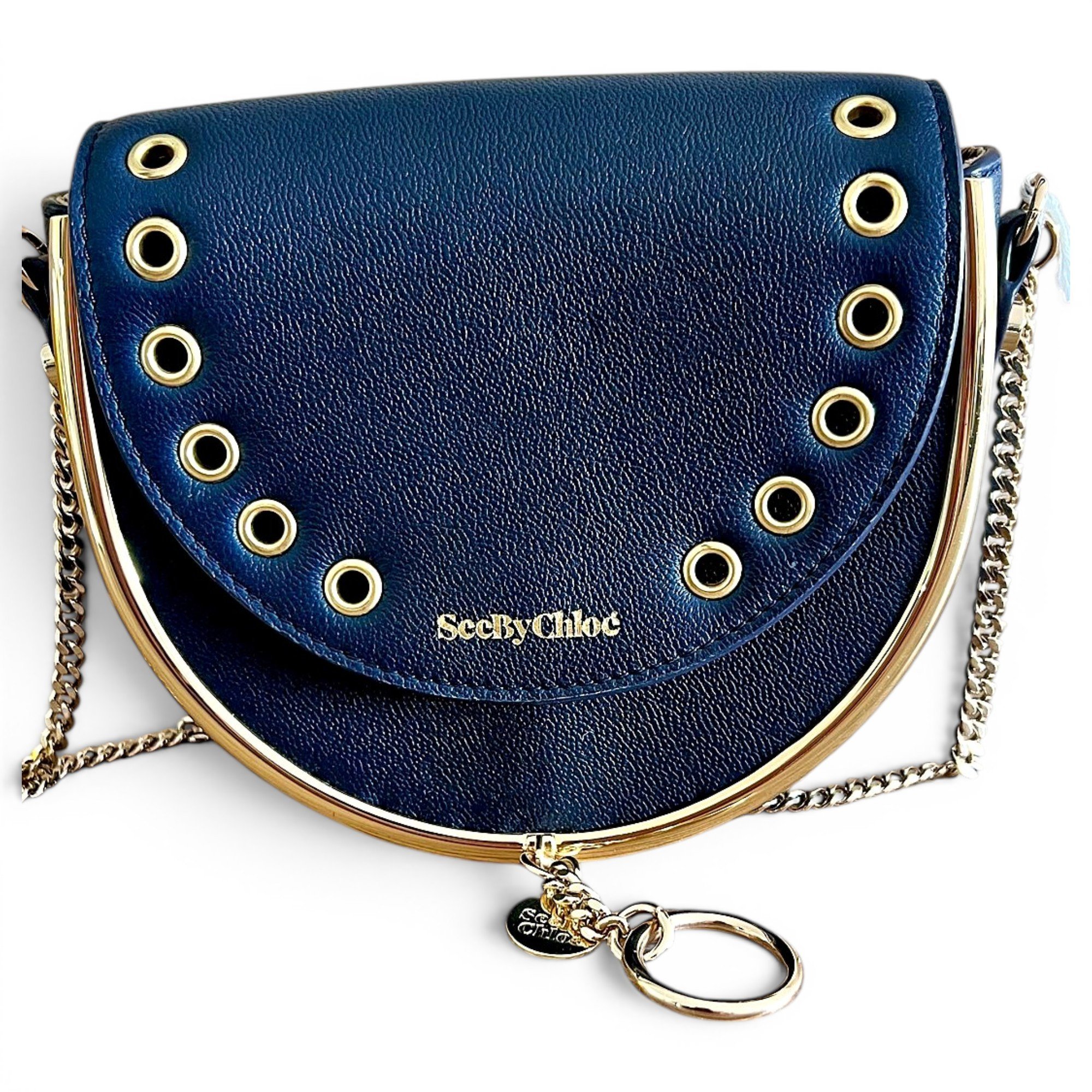 Vegan leather crossbody bag