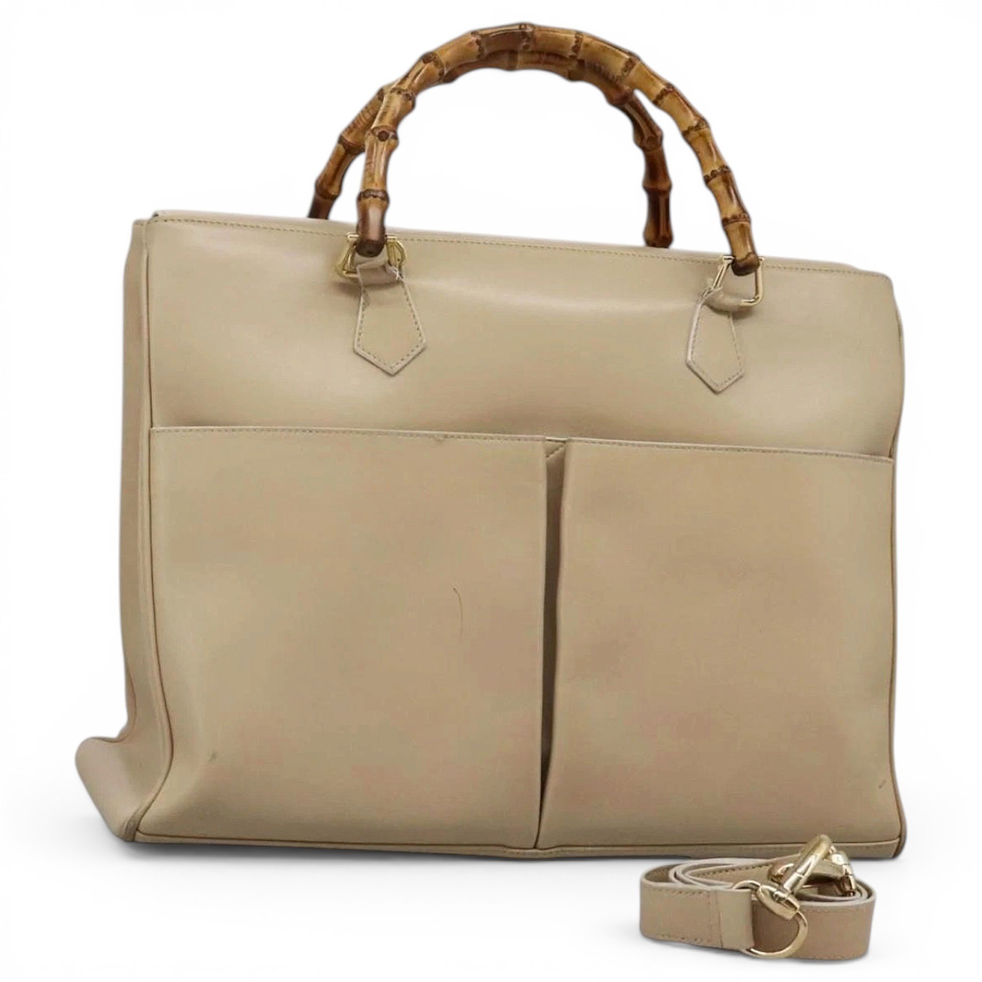 Leather handbag