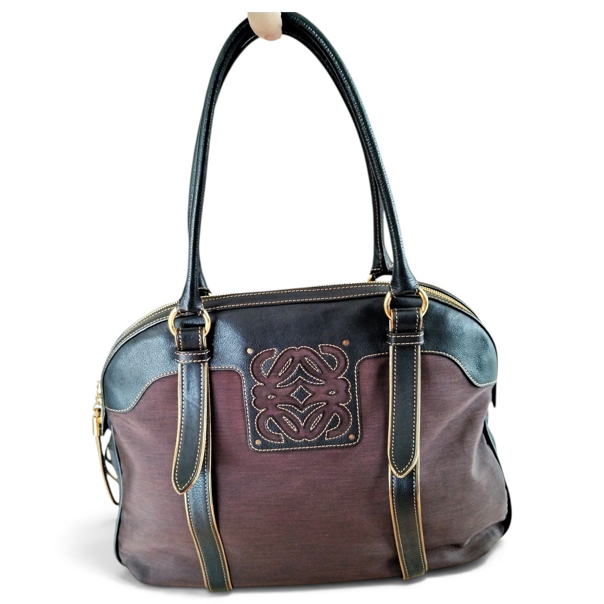 Amazona leather handbag