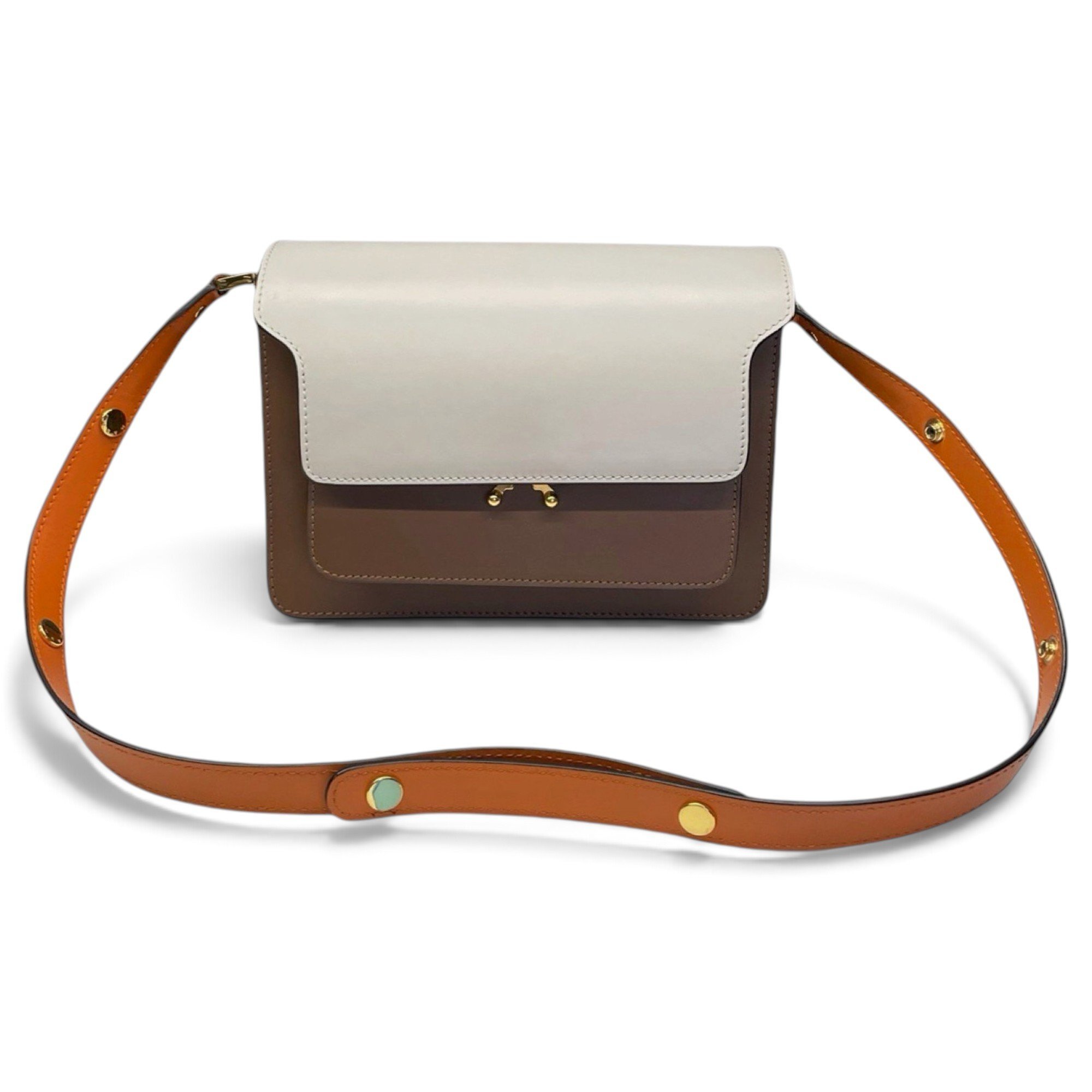 Marni Trunk leather handbag