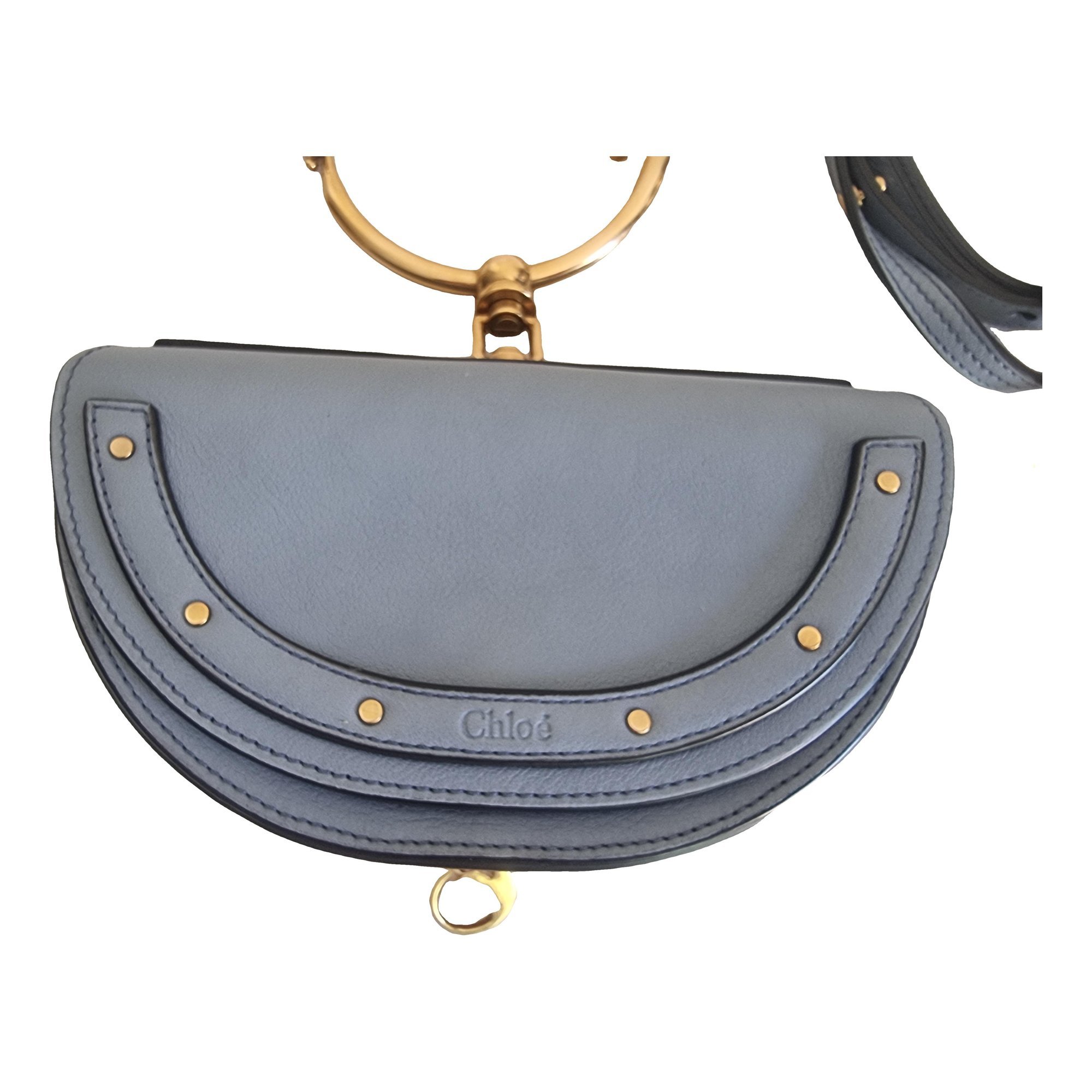 Bracelet Nile leather crossbody bag