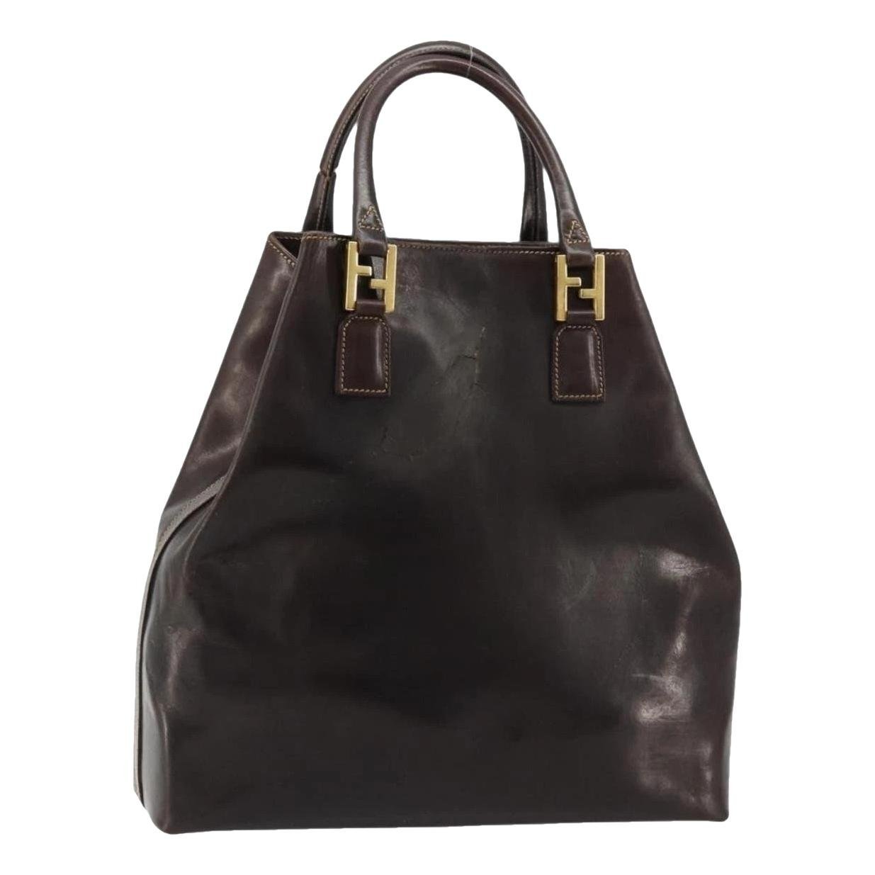 Leather handbag