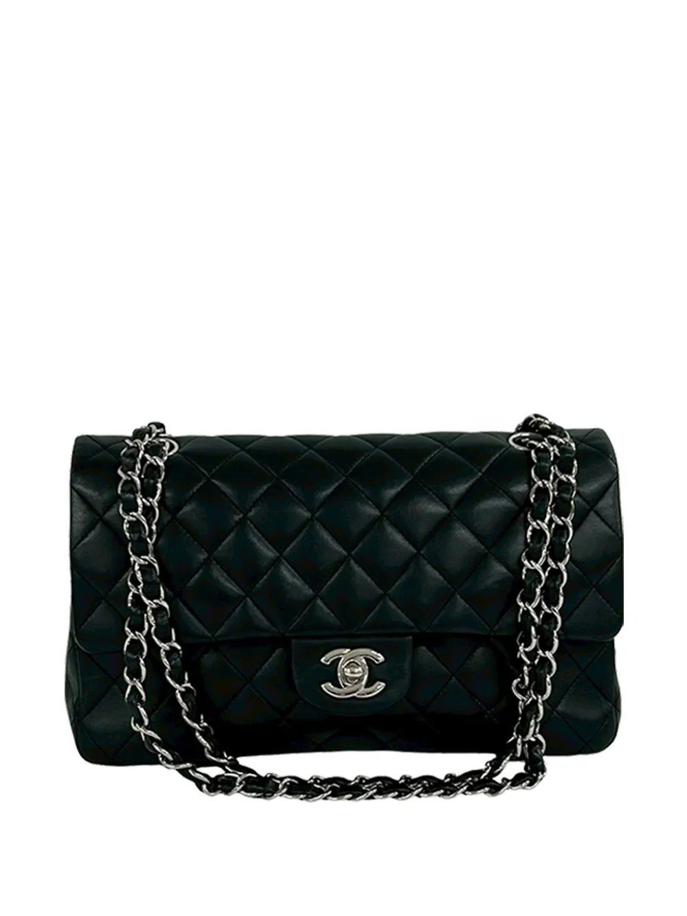 2008-2009 Medium Classic Lambskin Double Flap shoulder bag