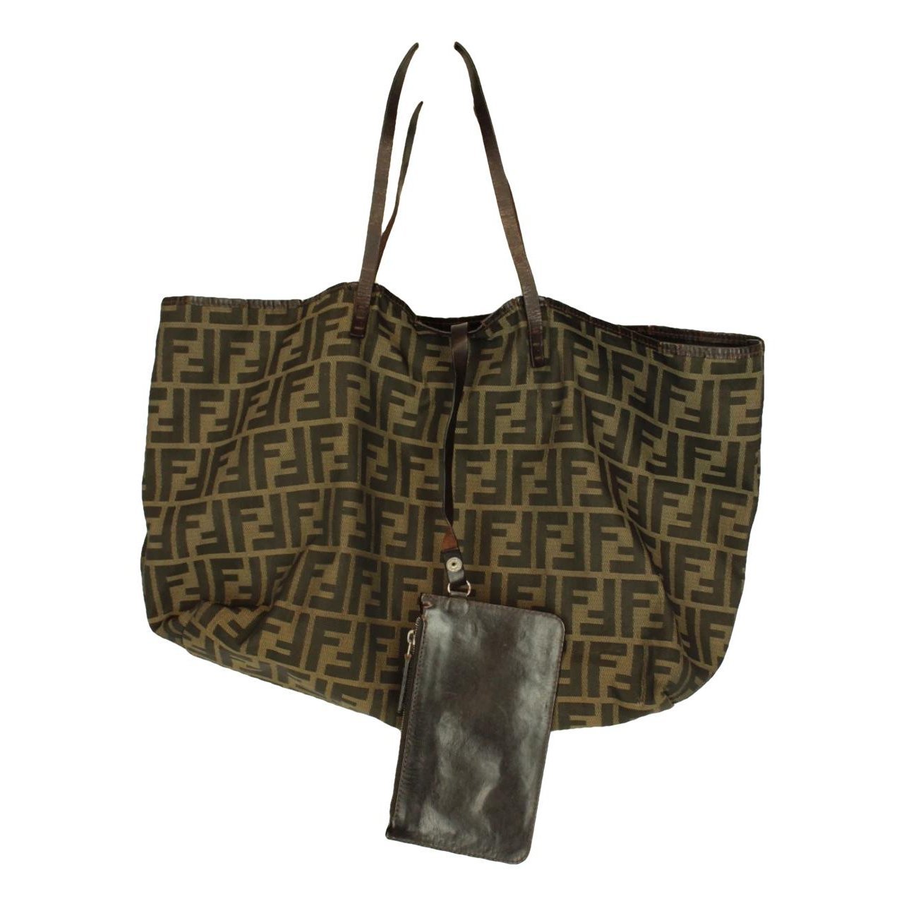 Leather tote
