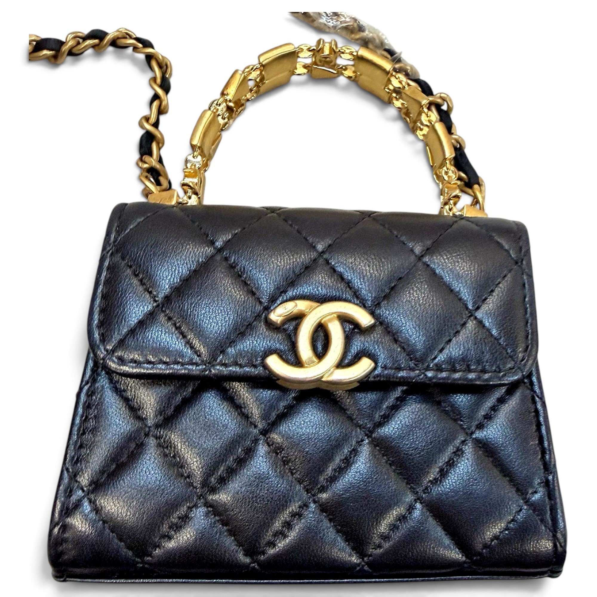 Coco Handle leather handbag