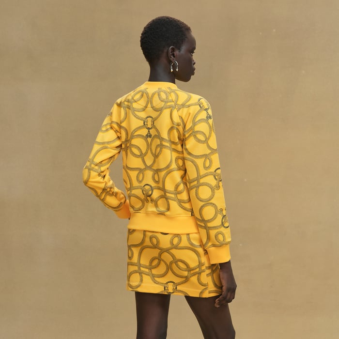 Jaune Mimosa "Palefroi Remix" Sweatshirt