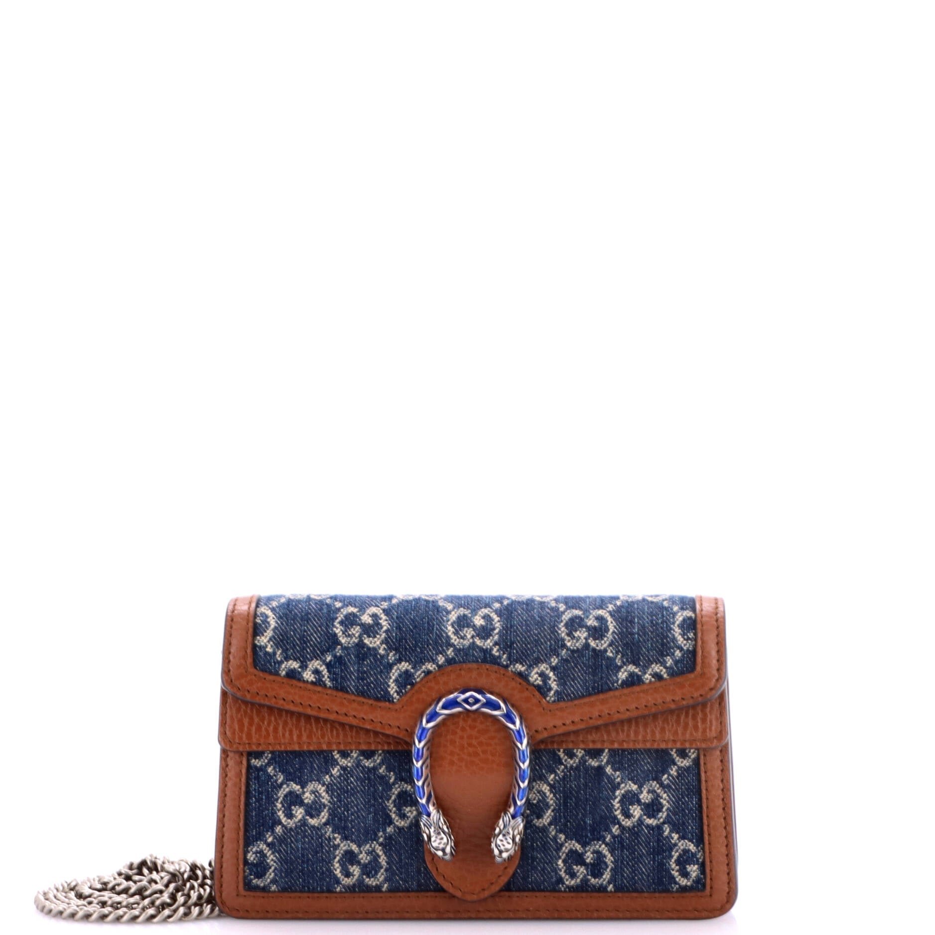 Dionysus Bag GG Denim Super Mini