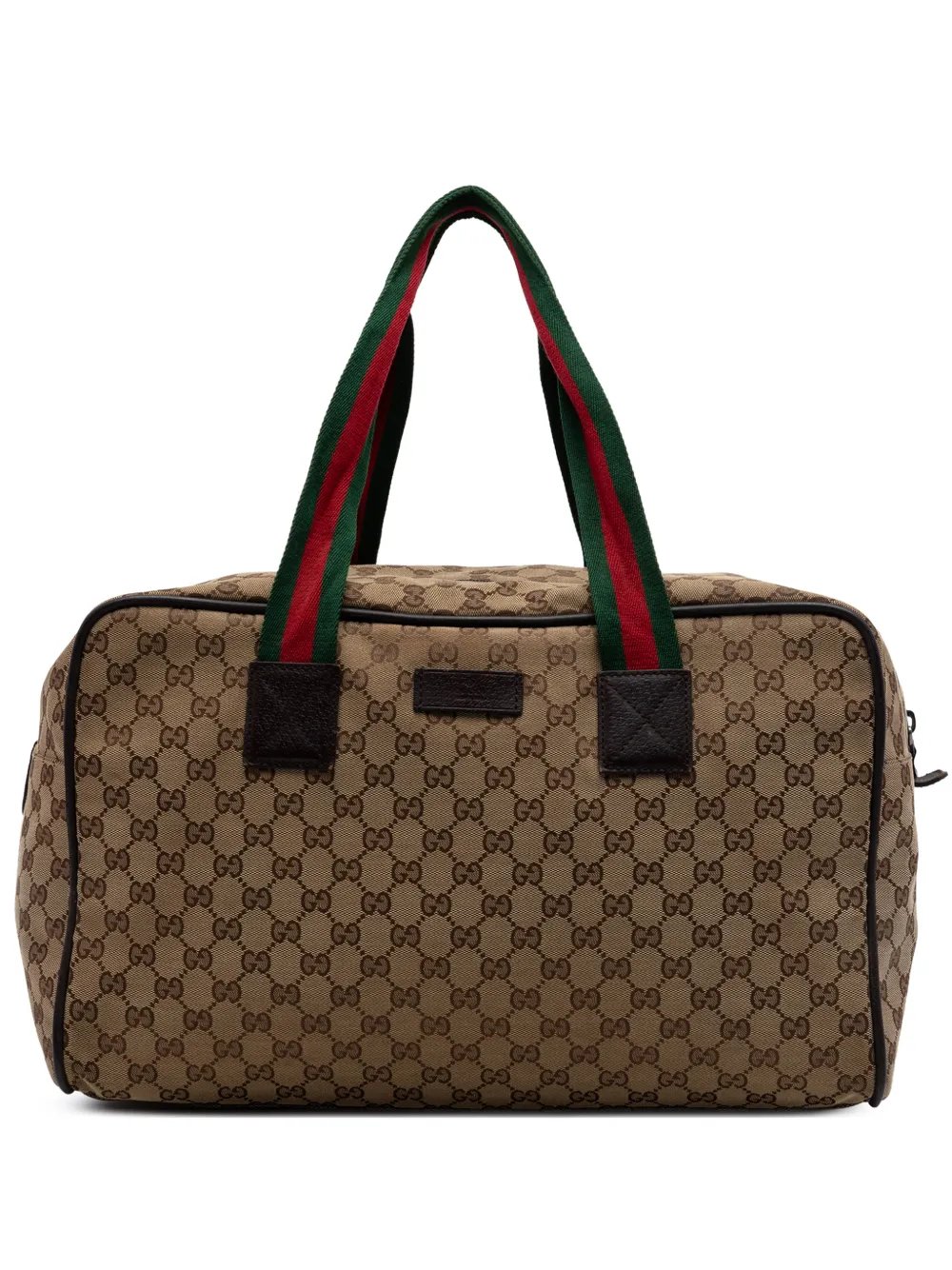 2016-2026 GG Canvas Web Duffle Bag travel bag