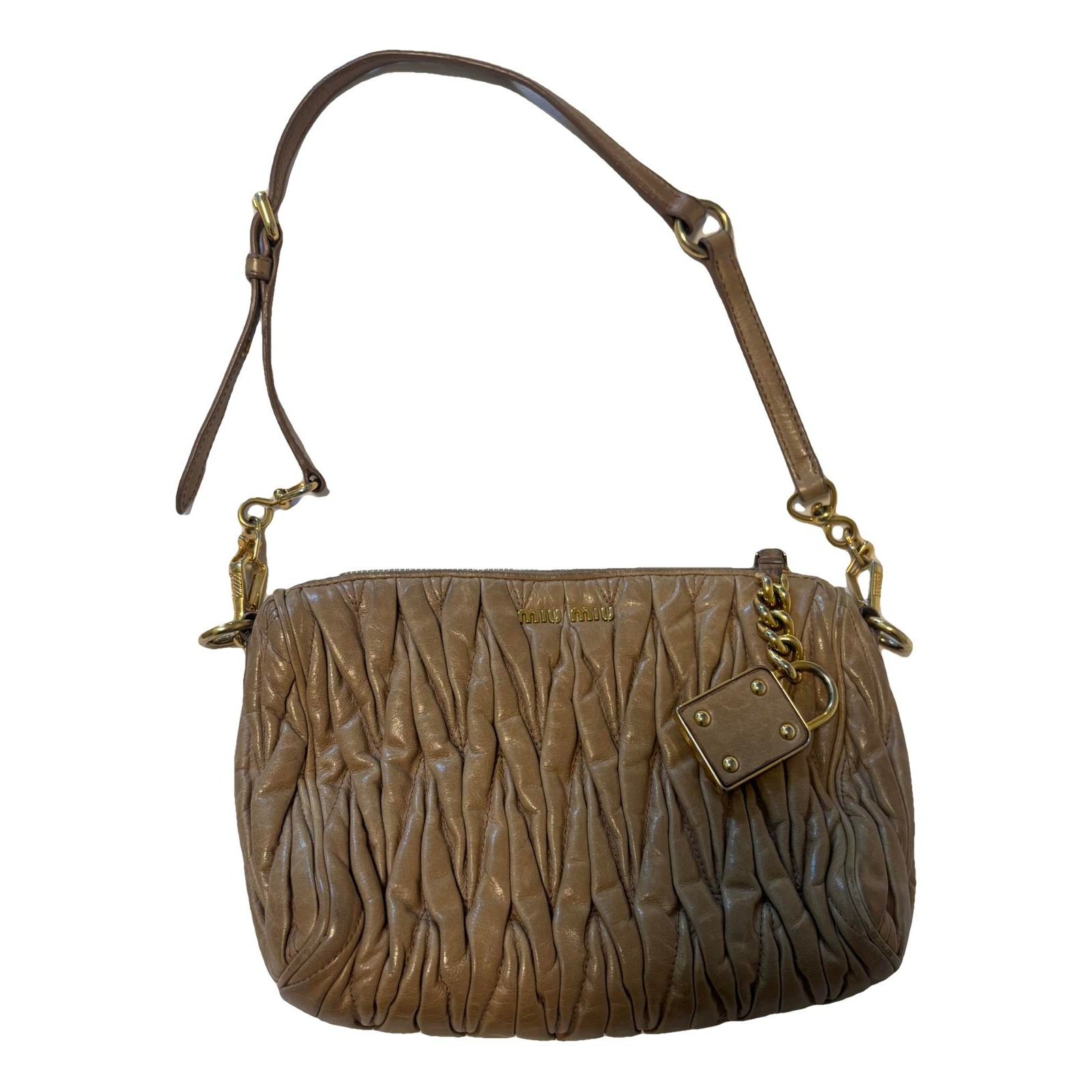 Leather tote