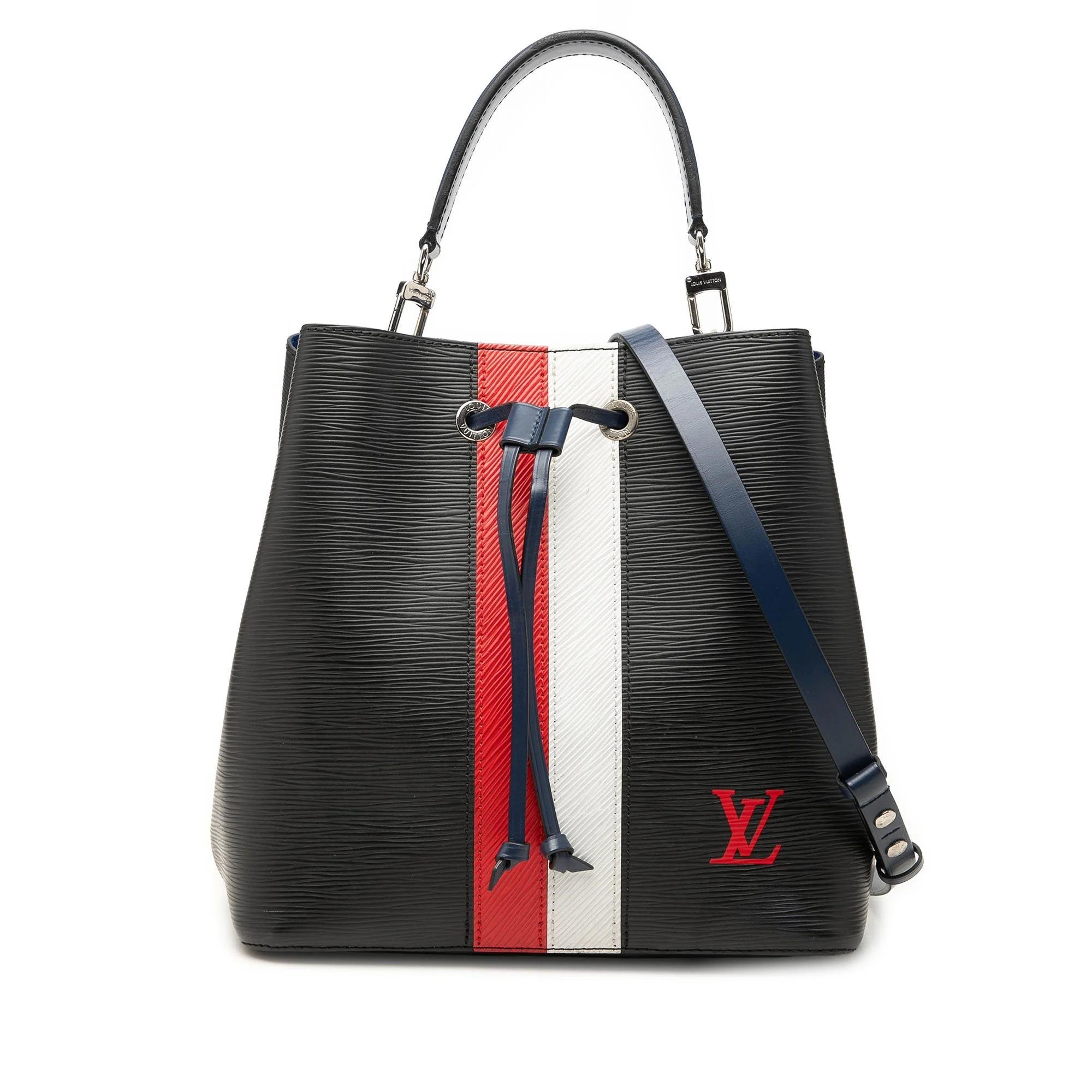 Bucket leather tote