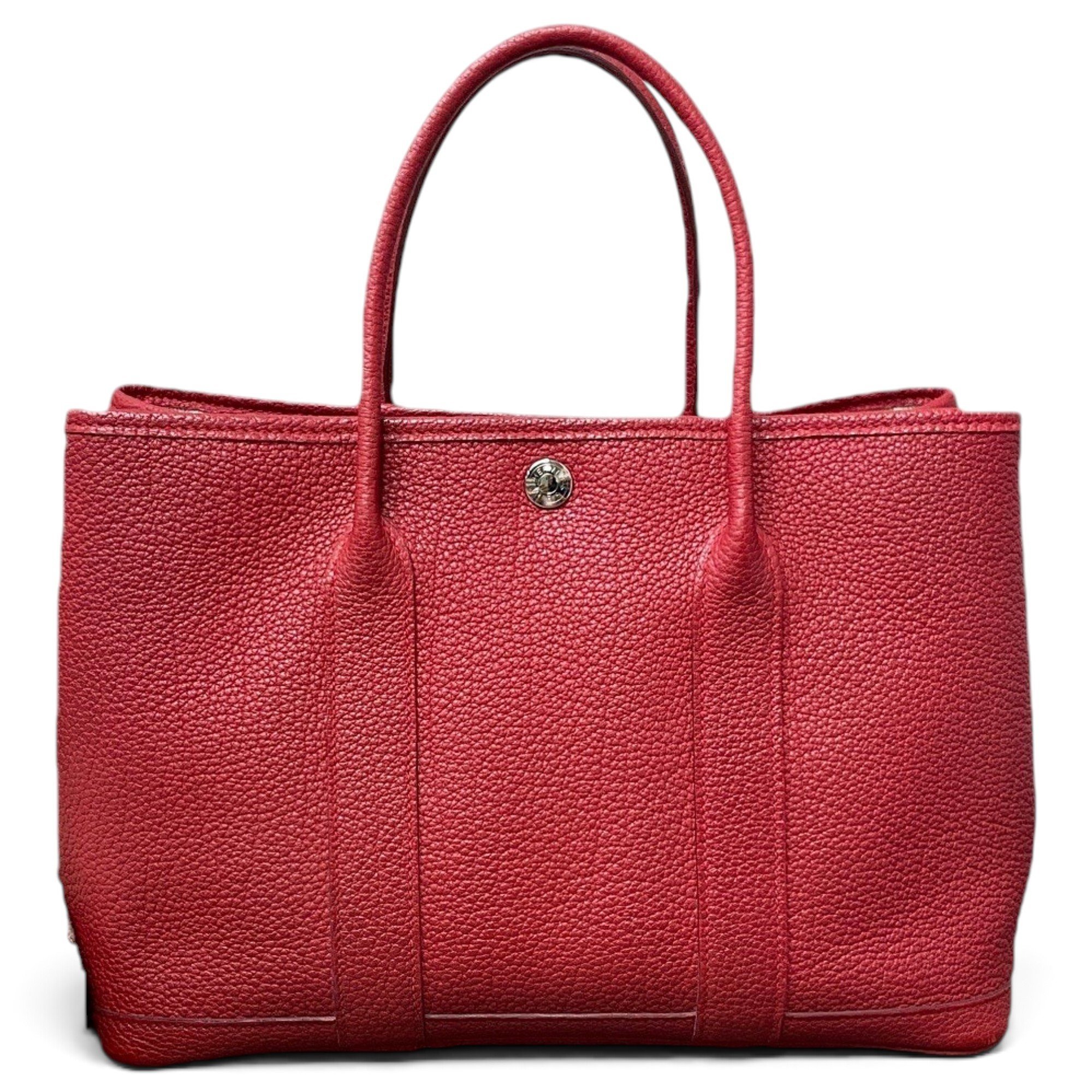 Garden Party leather handbag