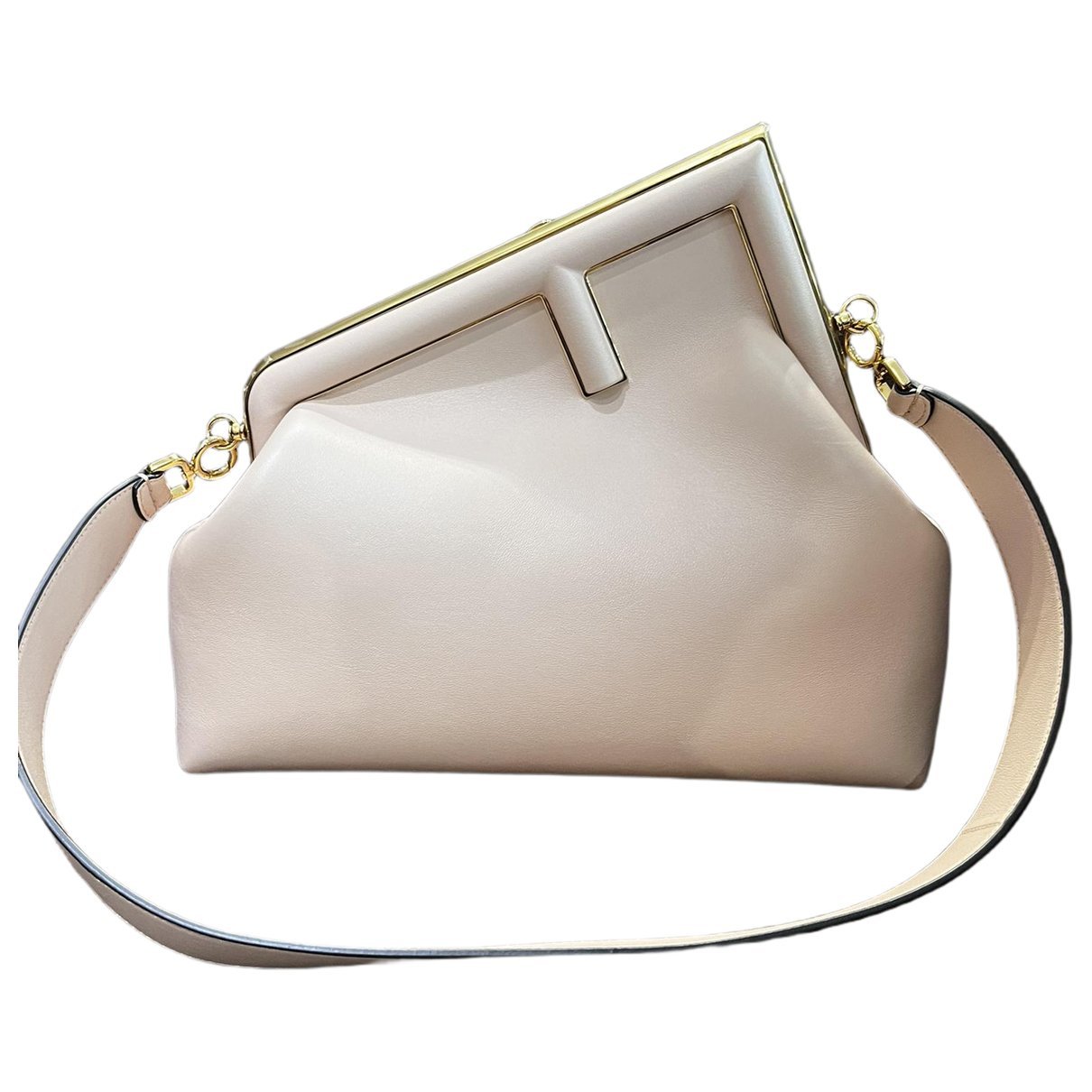 First leather crossbody bag