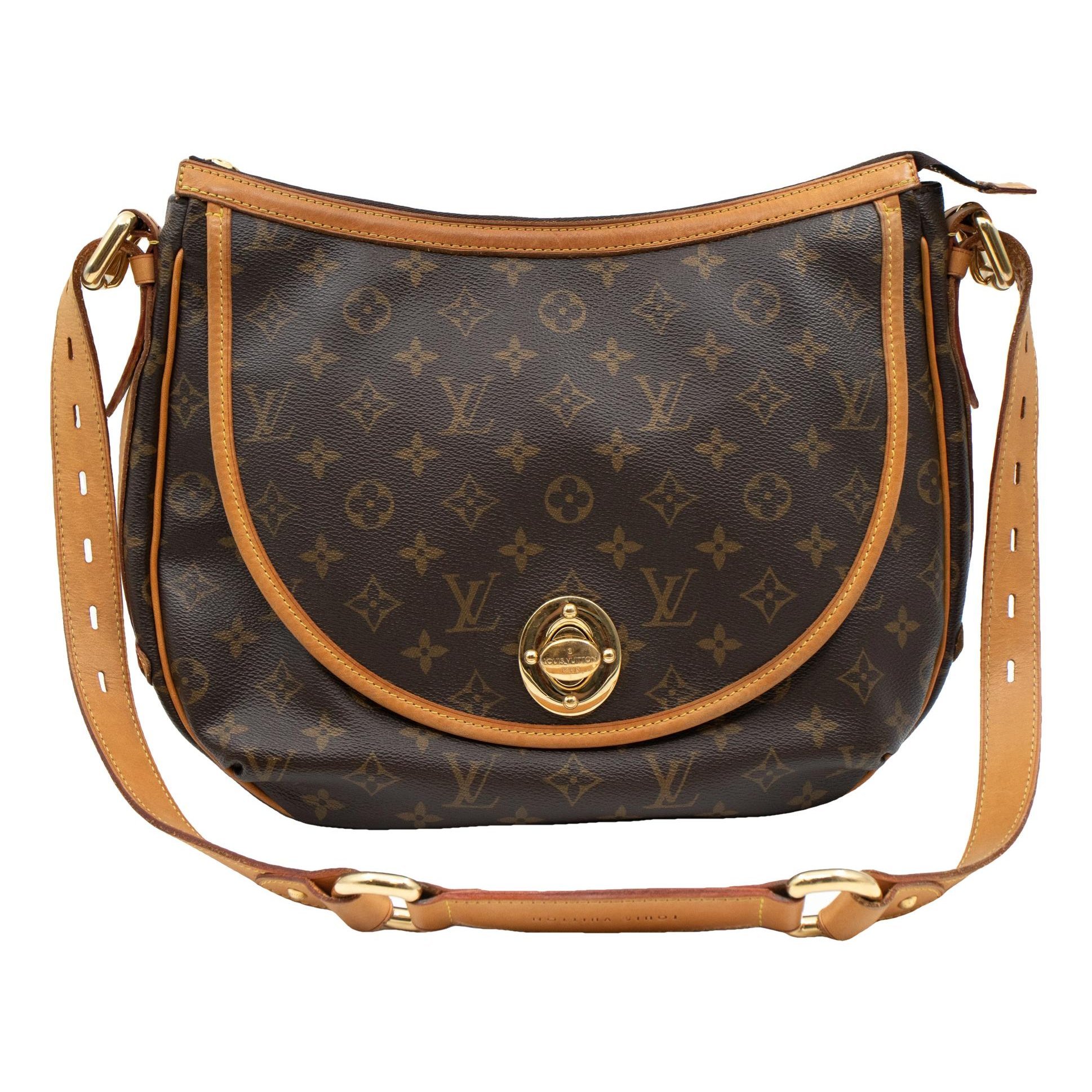 Louis Vuitton Neverfull leather tote