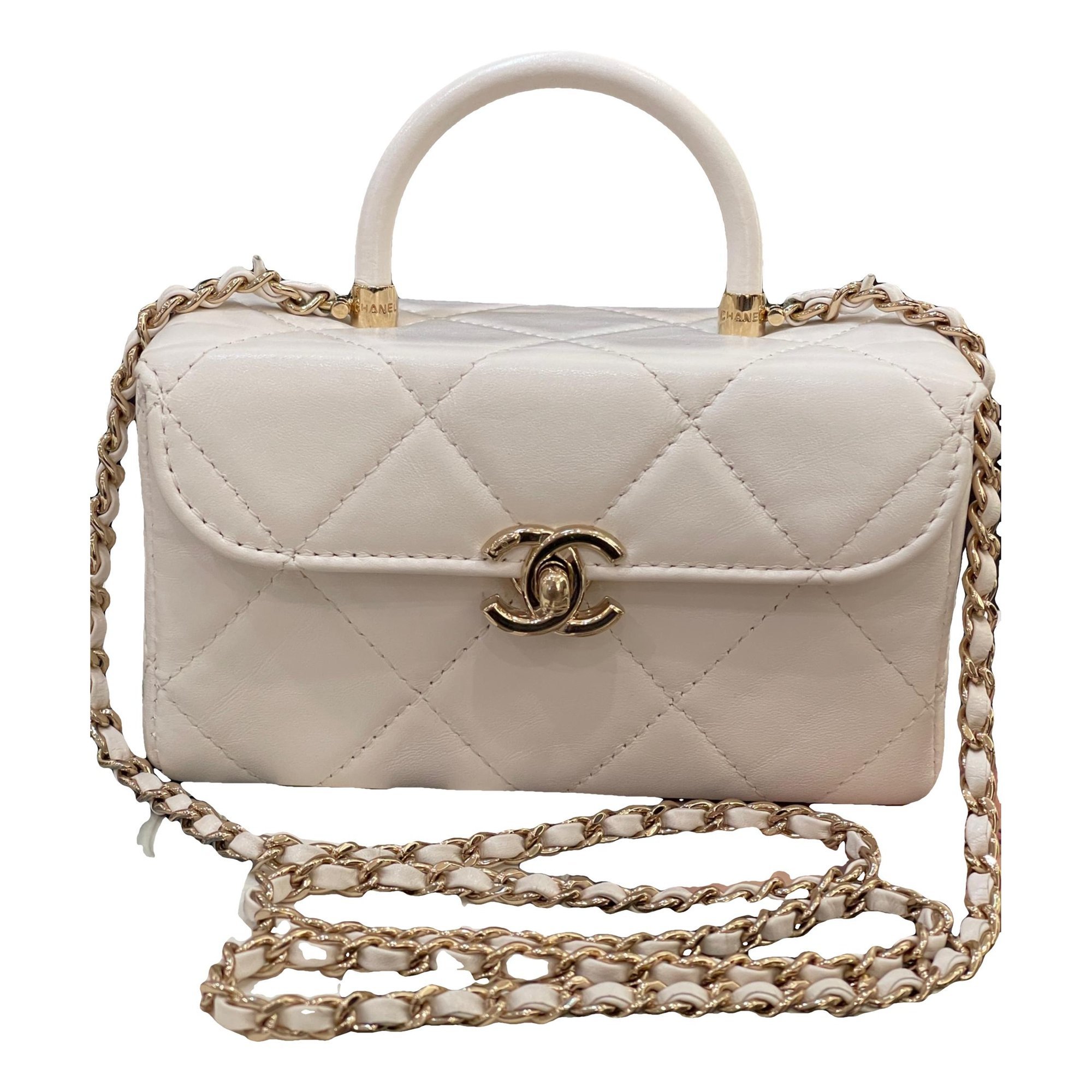 Timeless Classique Top Handle leather handbag