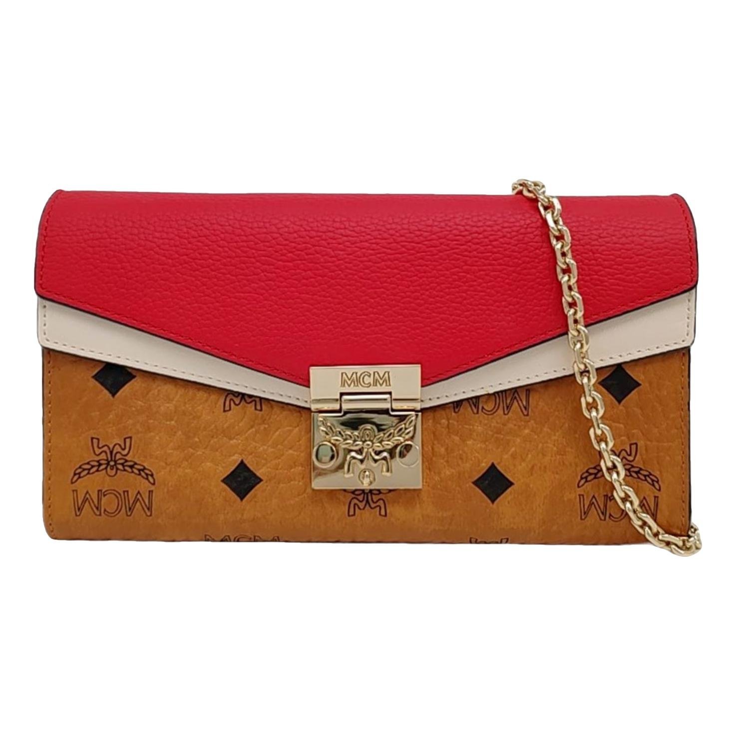 MCM Patricia leather handbag