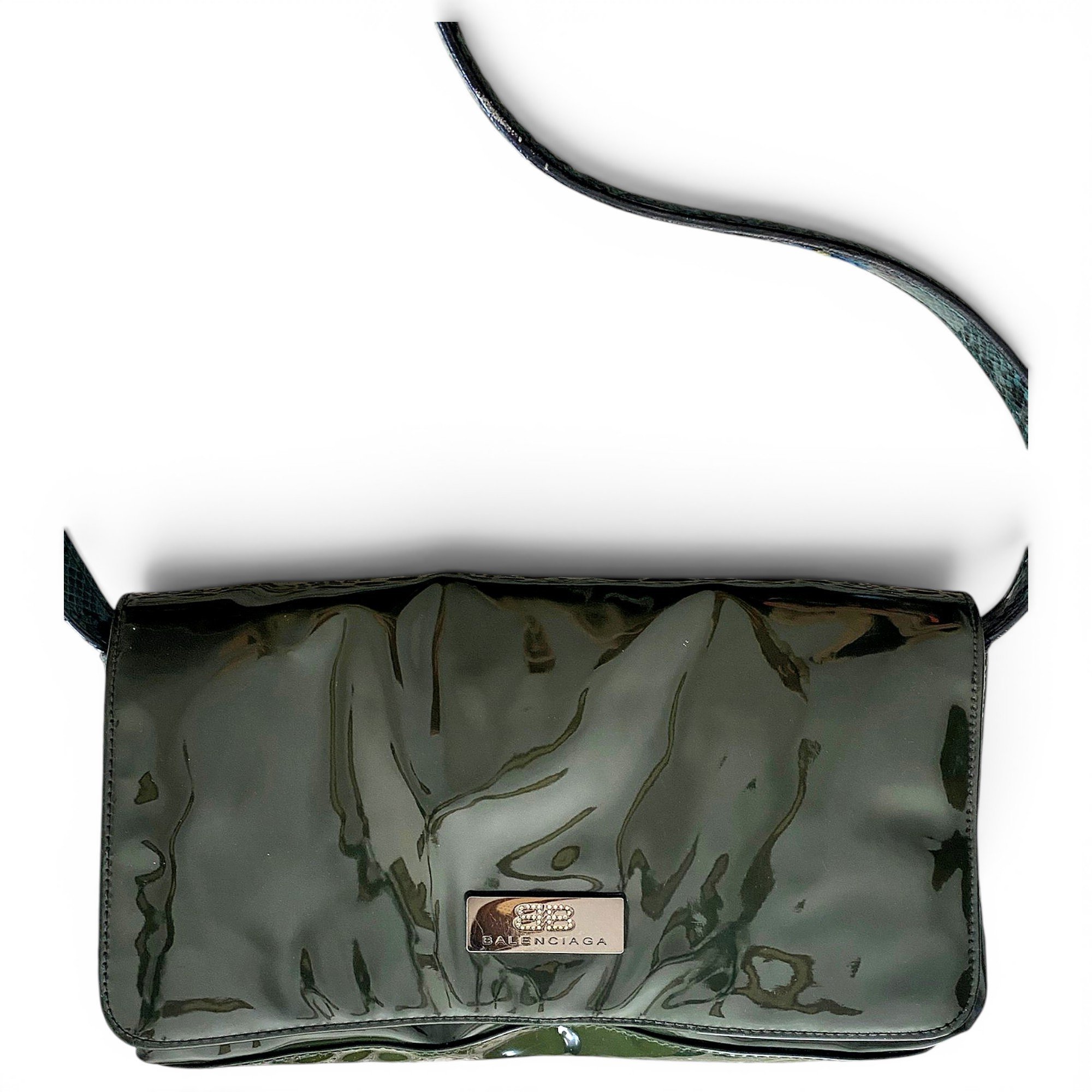 Balenciaga Everyday vegan leather clutch bag