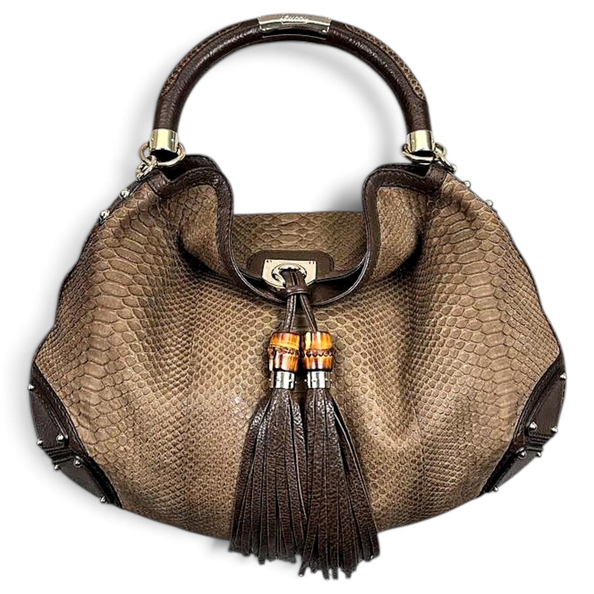 Leather handbag