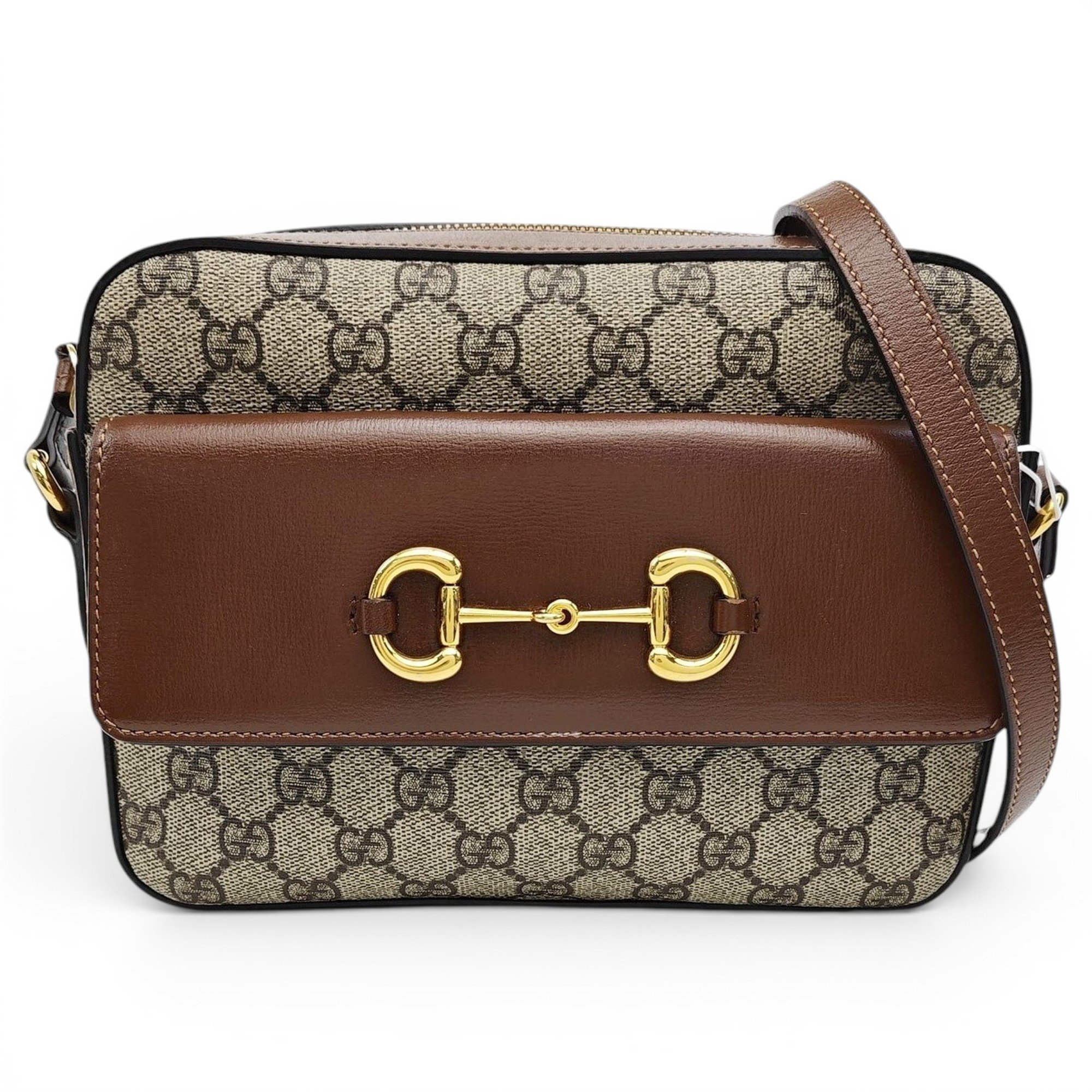 Handle Horsebit 1955 leather handbag