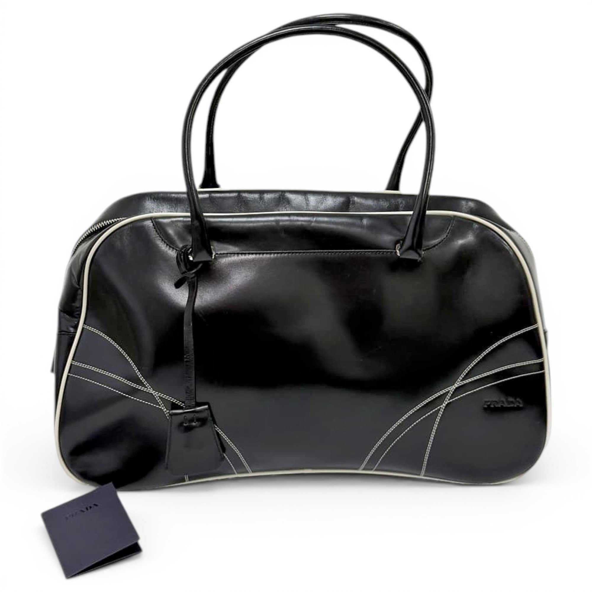 Bowling leather bowling bag