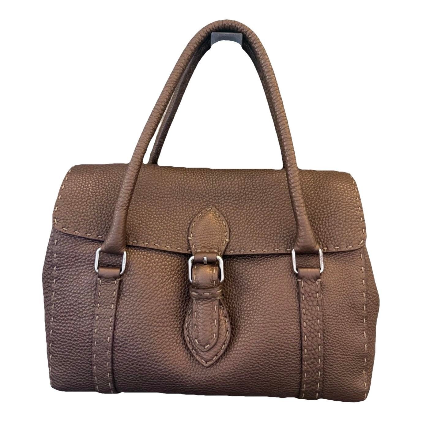 Leather handbag