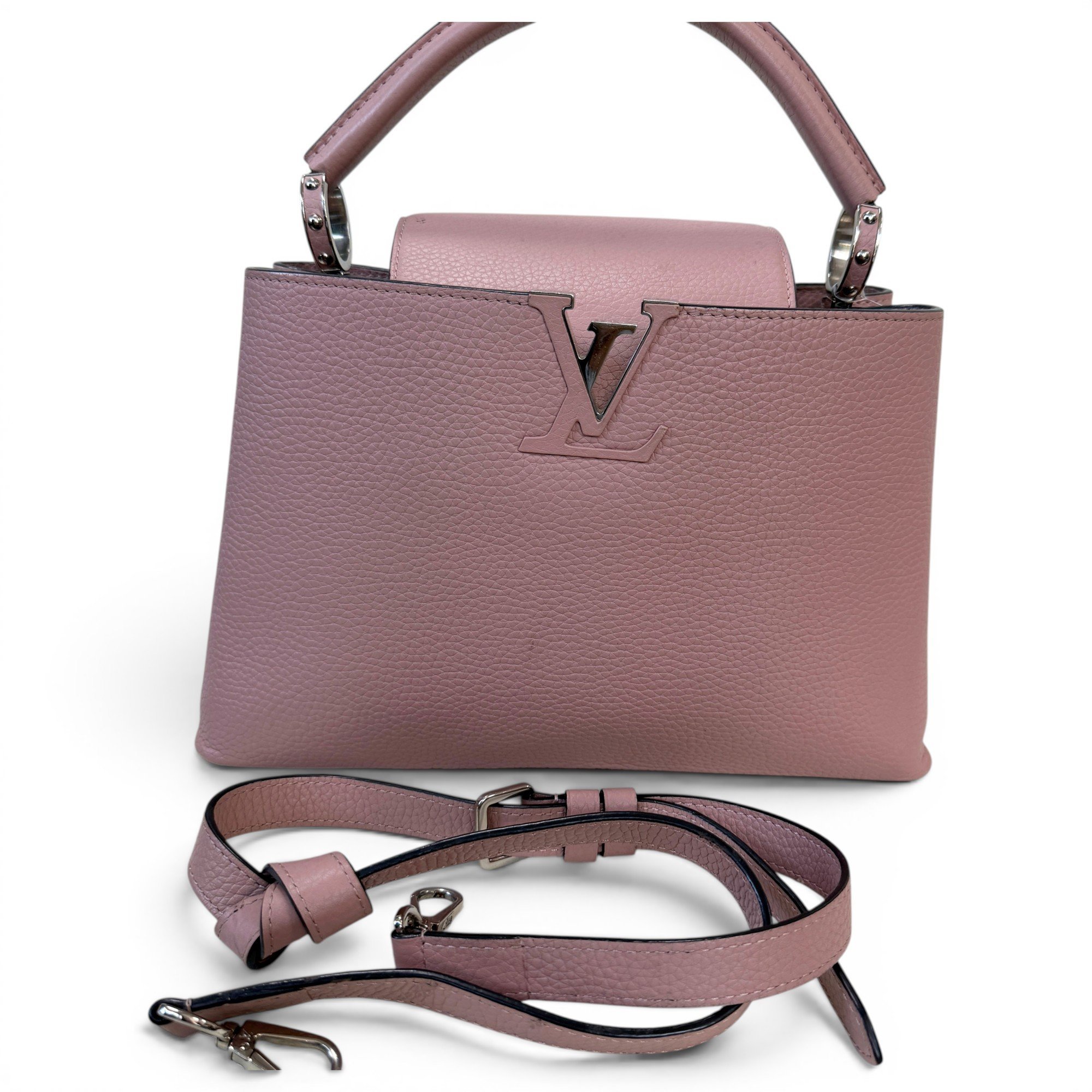 Capucines leather handbag