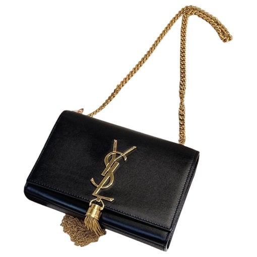 Saint Laurent Pompom Kate leather handbag