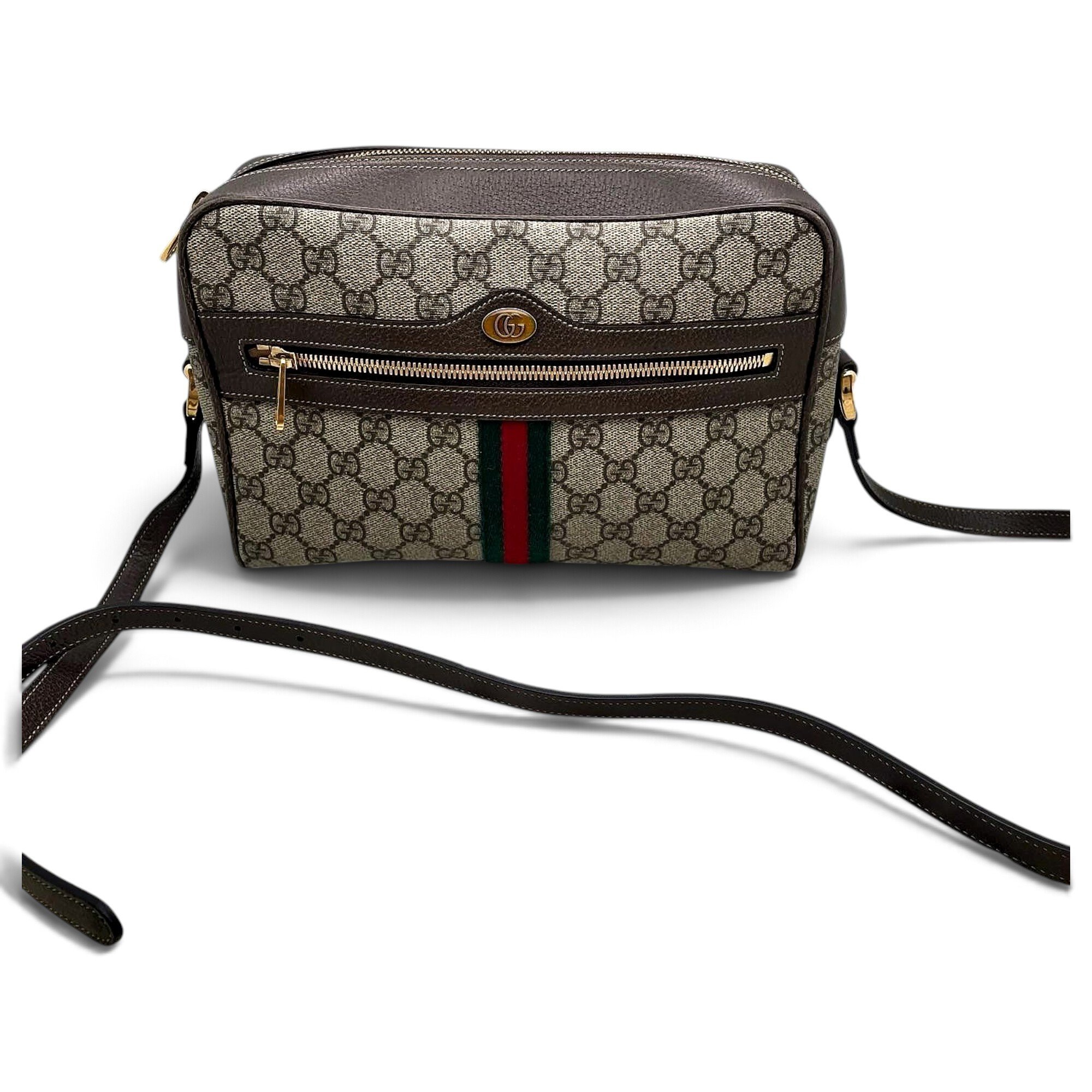Ophidia cloth crossbody bag