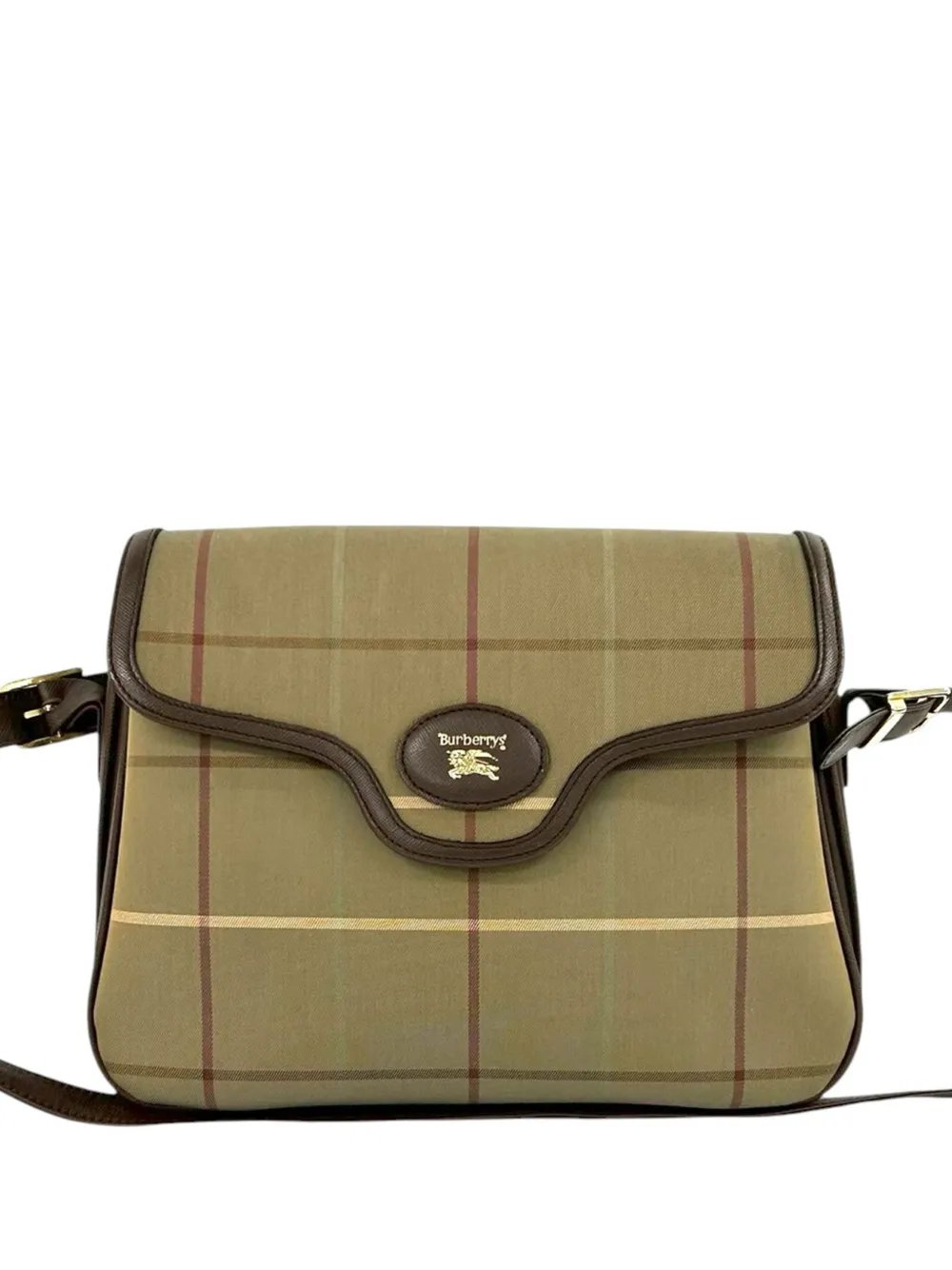 20th Century Vintage Check Canvas crossbody bag