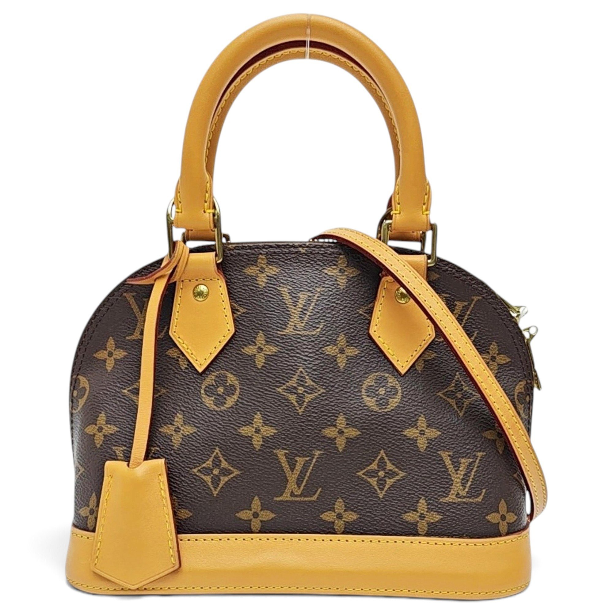 Alma leather handbag