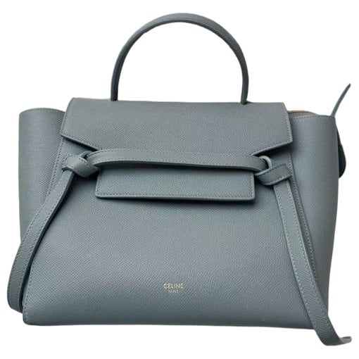 Belt leather handbag