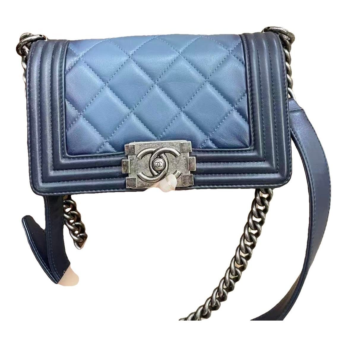 Boy leather handbag