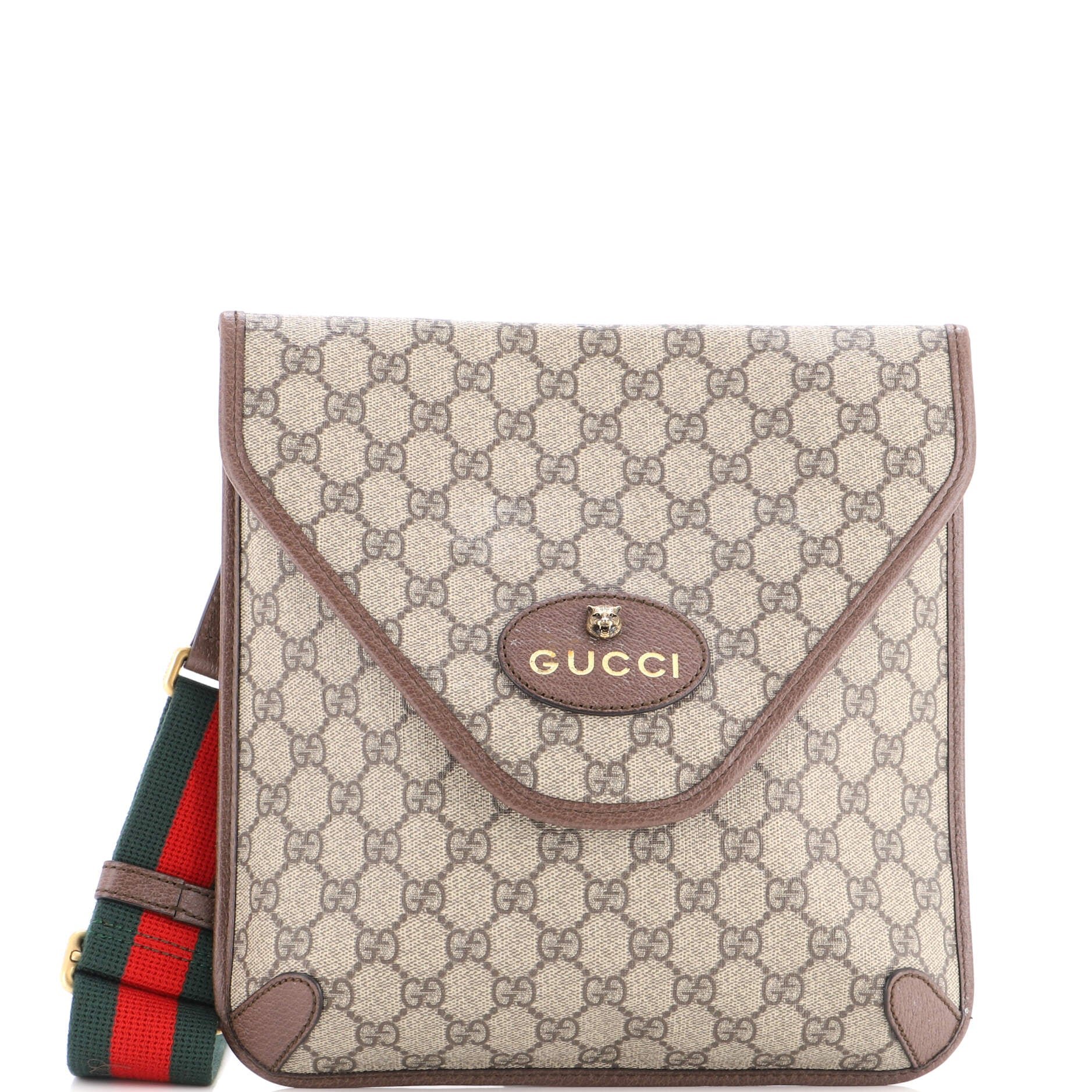 Neo Vintage Envelope Messenger GG Coated Canvas Medium