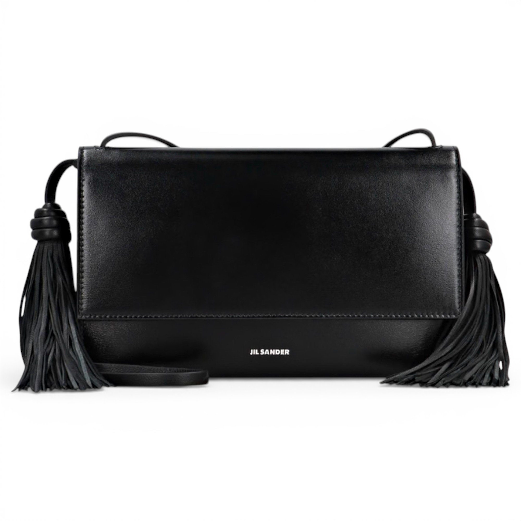 Tangle leather crossbody bag