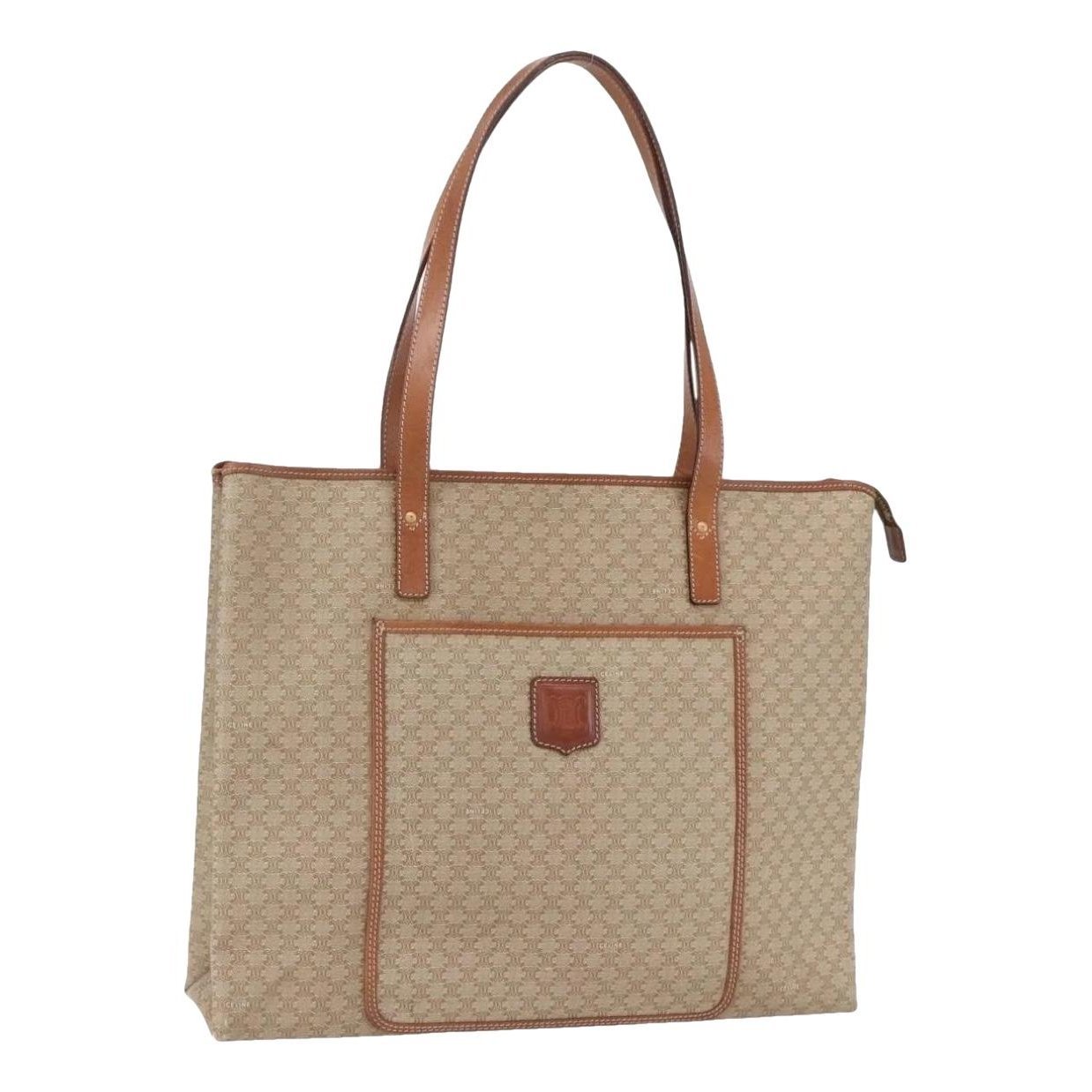 Leather tote