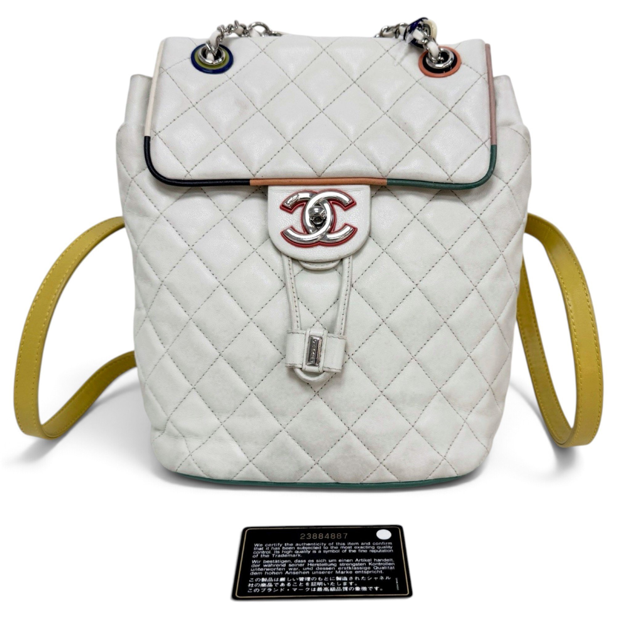 Timeless/Classique Chain leather backpack