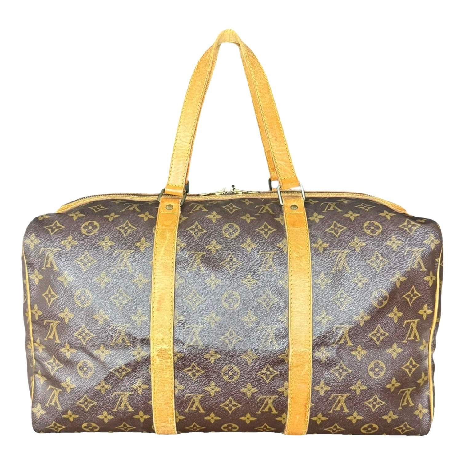 Sac souple leather 48h bag